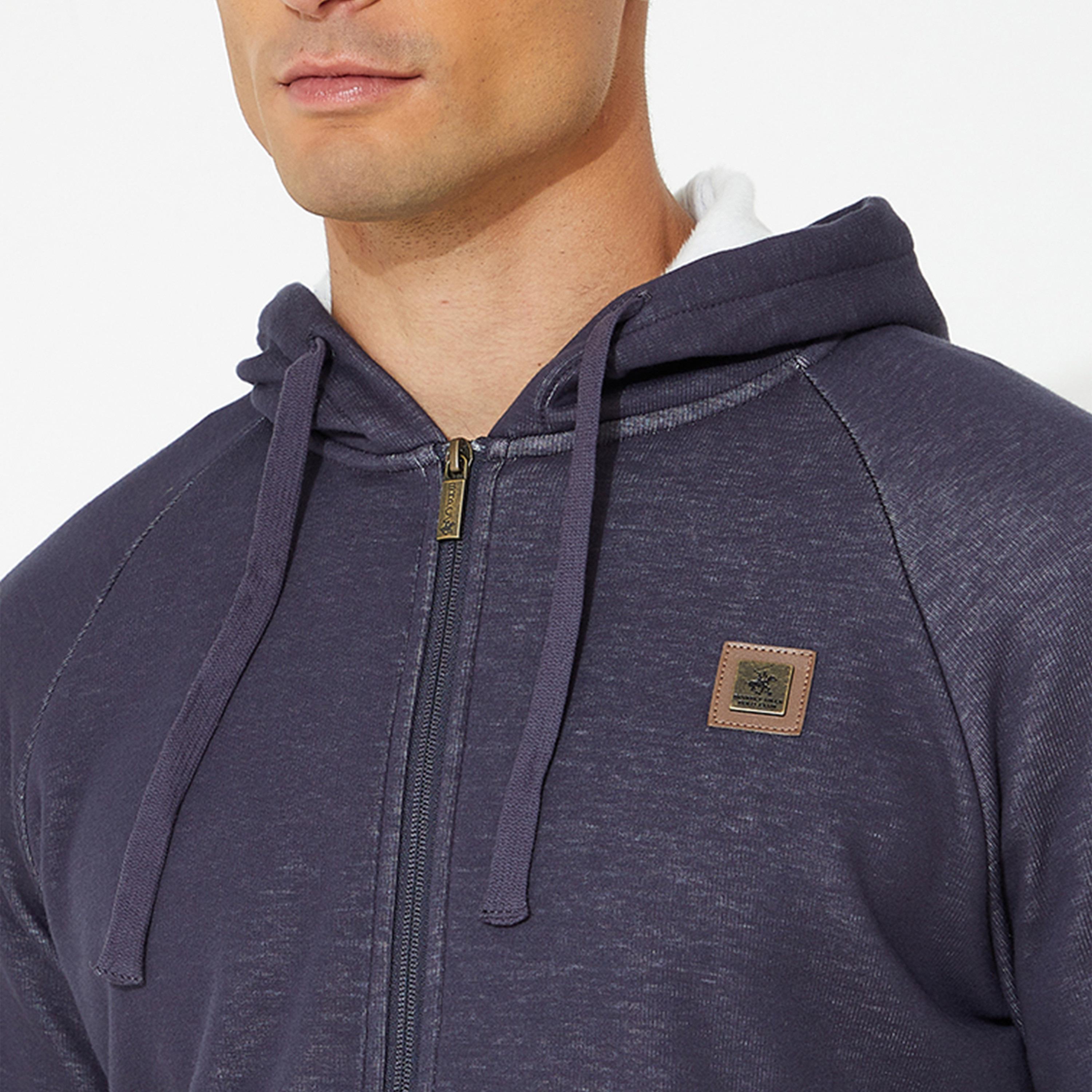 Beverly Hills Polo Club Men's Zip-Through Hoodie-men-clothing-hoodiesandsweatshirts-image-3