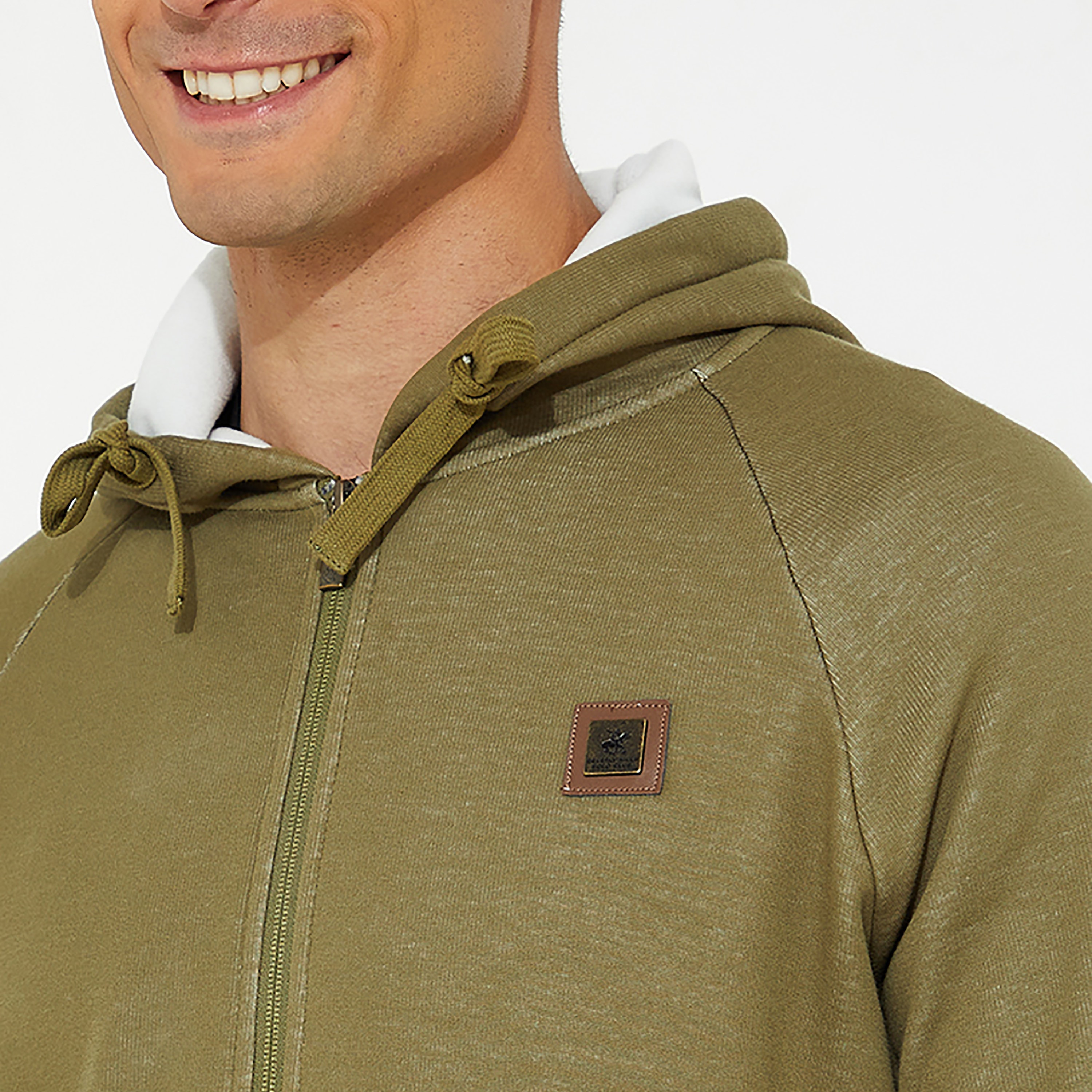 Beverly Hills Polo Club Men's Solid Fleece Zip-Through Hoodie-men-winterwear-hoodiesandsweatshirts-image-3