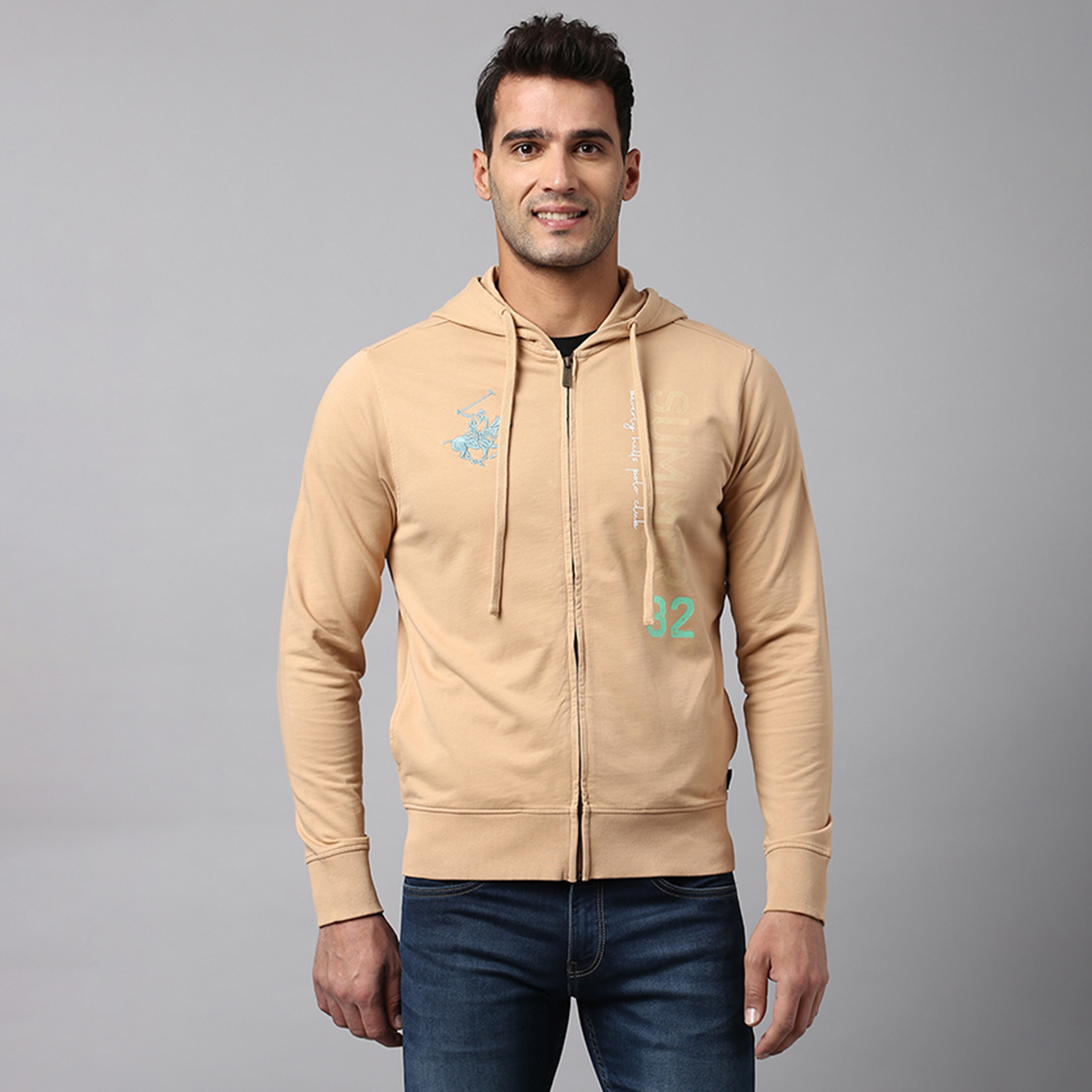 بيفرلي هيلز بولو كلوب-  هودي صوف سادة بسحاب للرجال-men-winterwear-hoodiesandsweatshirts-image-8