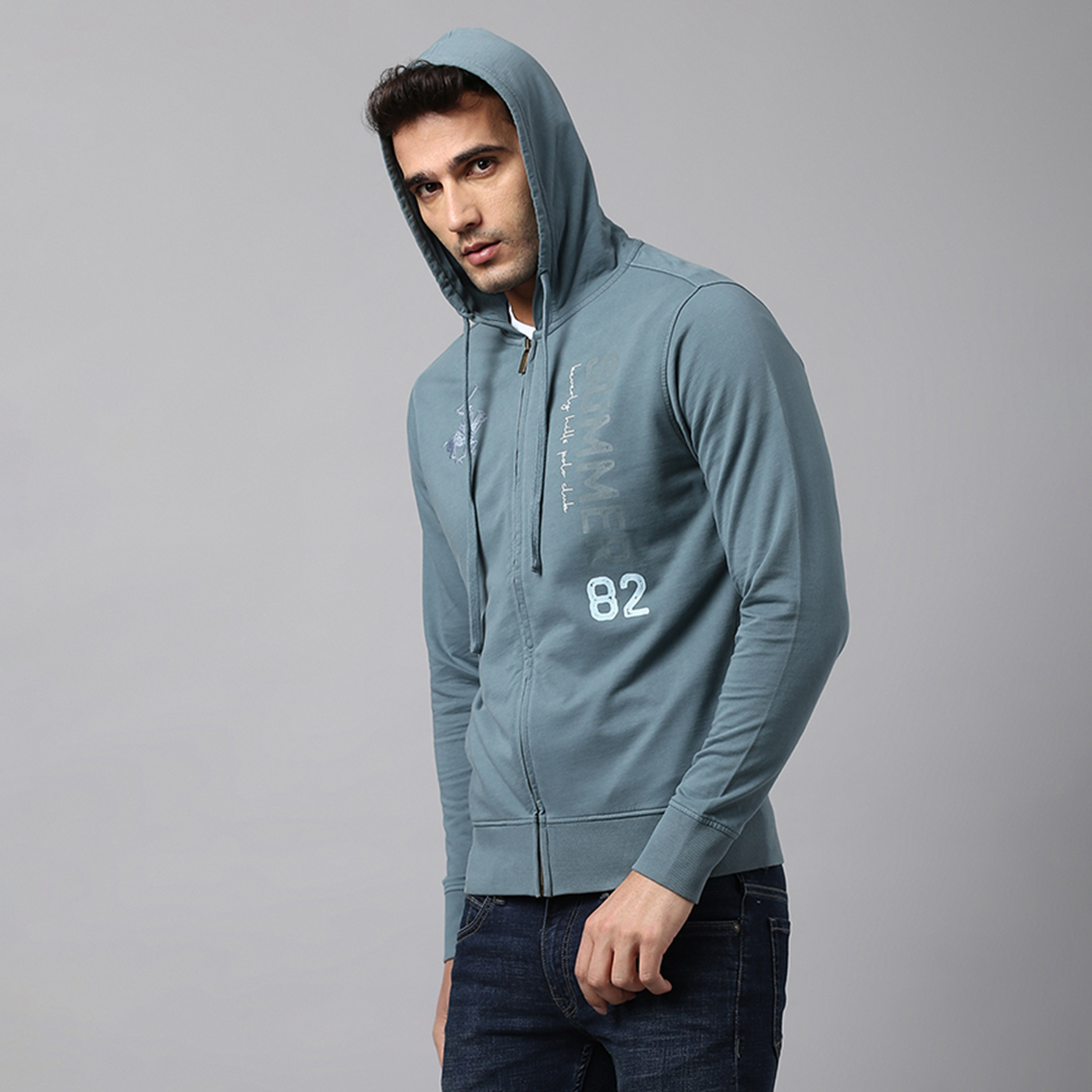 بيفرلي هيلز بولو كلوب-  هودي صوف سادة بسحاب للرجال-men-winterwear-hoodiesandsweatshirts-image-3