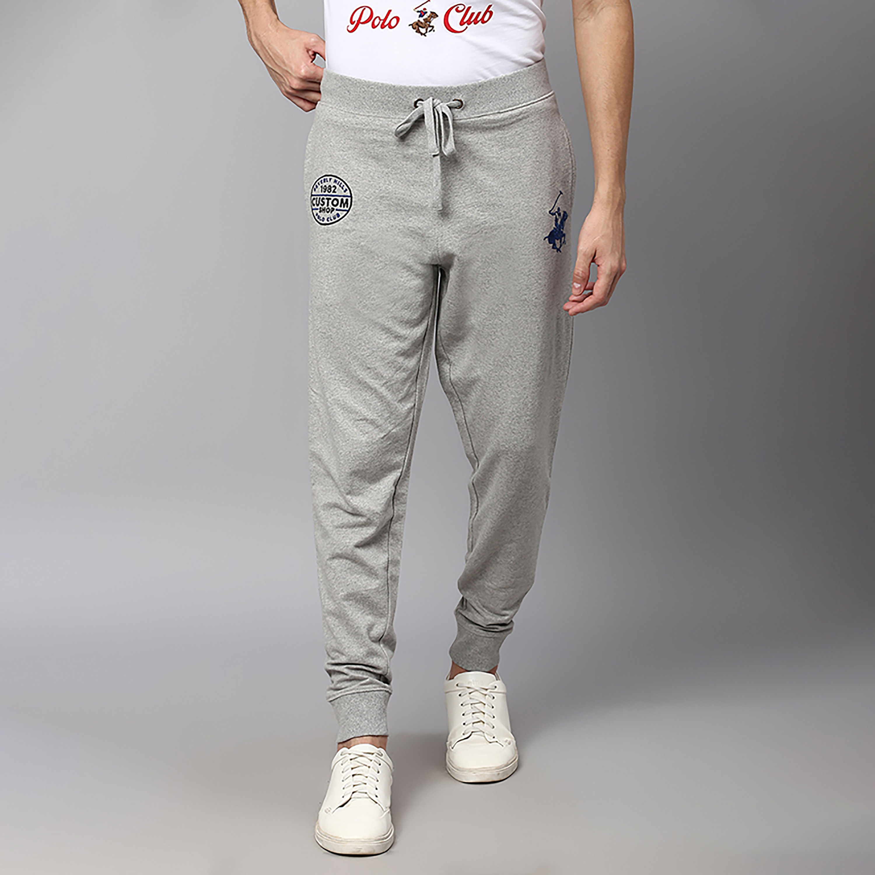 Beverly Hills Polo Club Logo Mid-Rise Joggers-men-clothing-bottoms-joggers-image-5