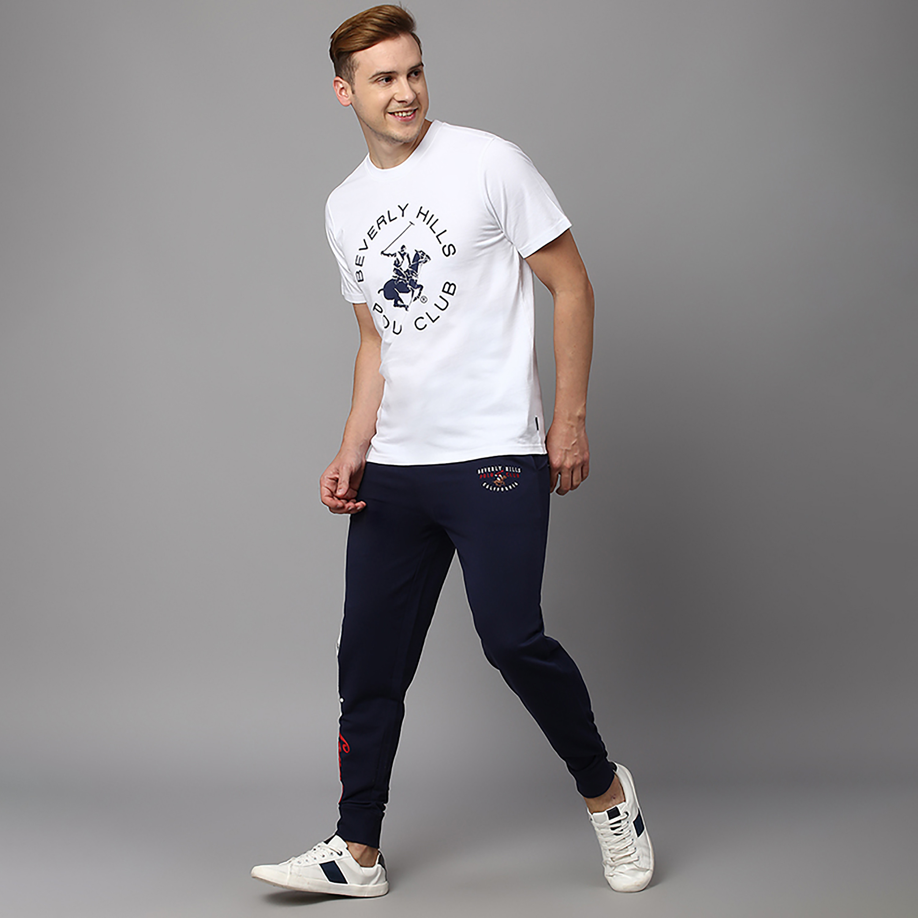 Beverly Hills Polo Club Logo Mid-Rise Joggers-men-clothing-bottoms-joggers-image-2