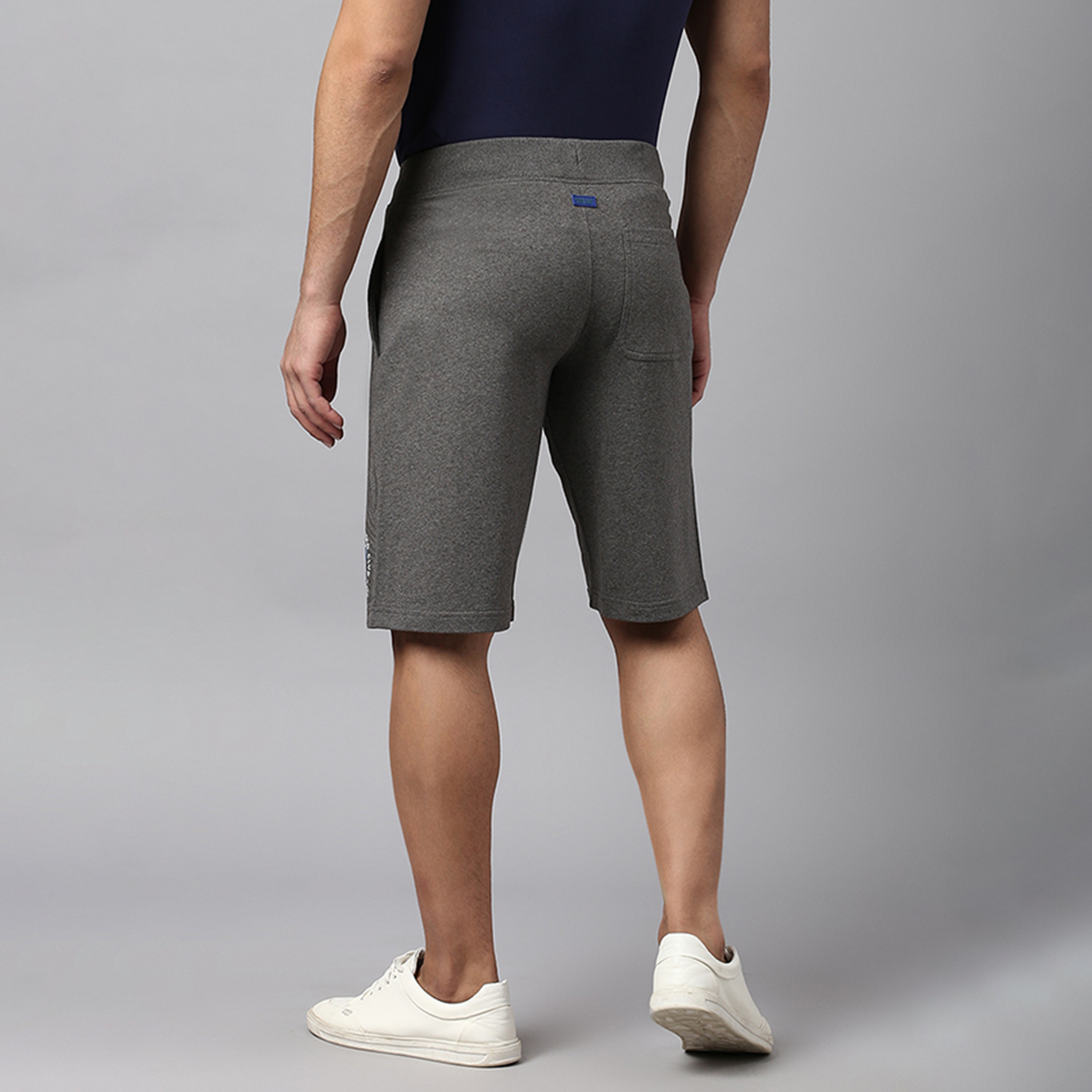 Beverly Hills Polo Club Plain Mid-Rise Drawstring Closure Men's Shorts-men-clothing-bottoms-shorts-image-4