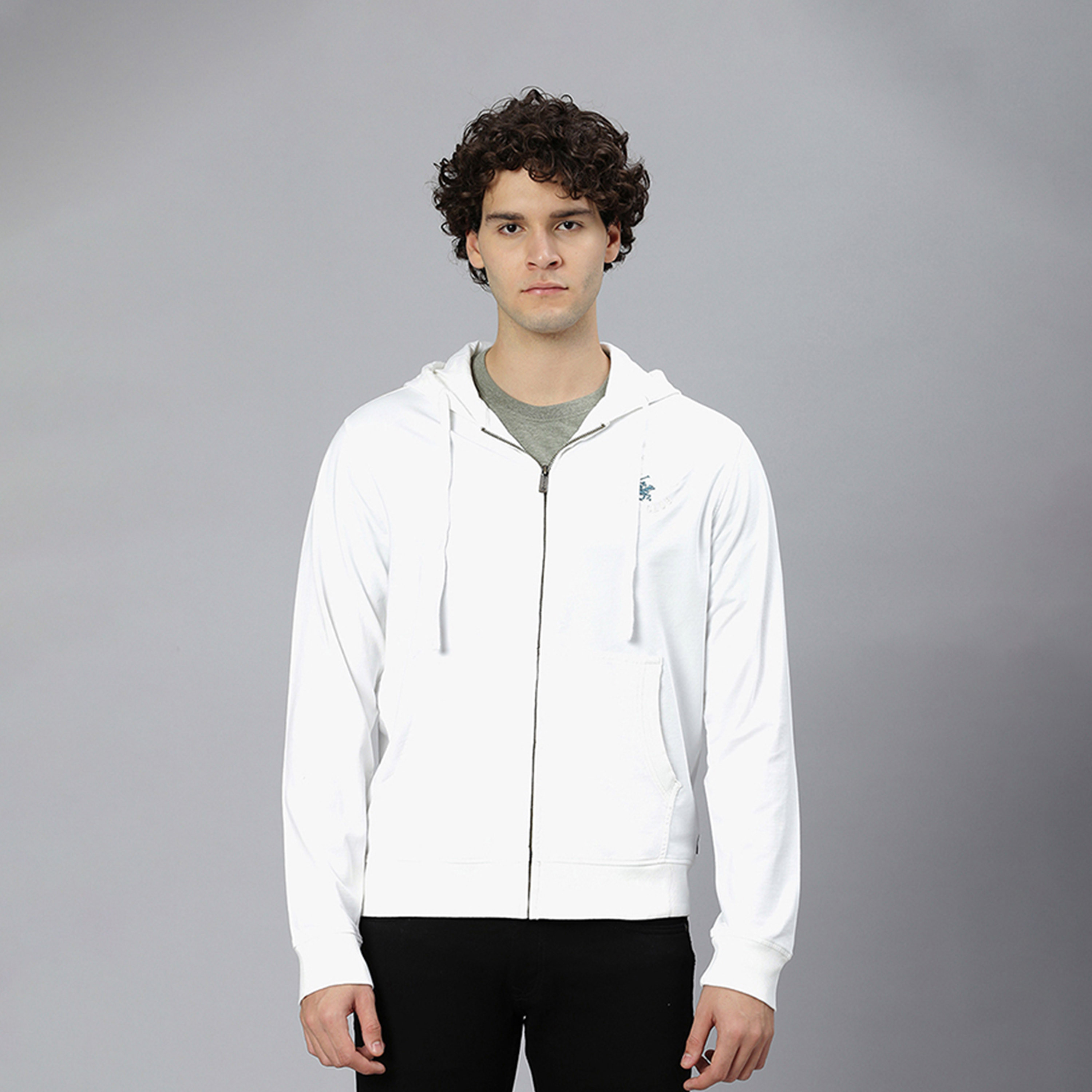 Beverly Hills Polo Club Men's Zip-Through Hoodie-men-clothing-hoodiesandsweatshirts-image-1