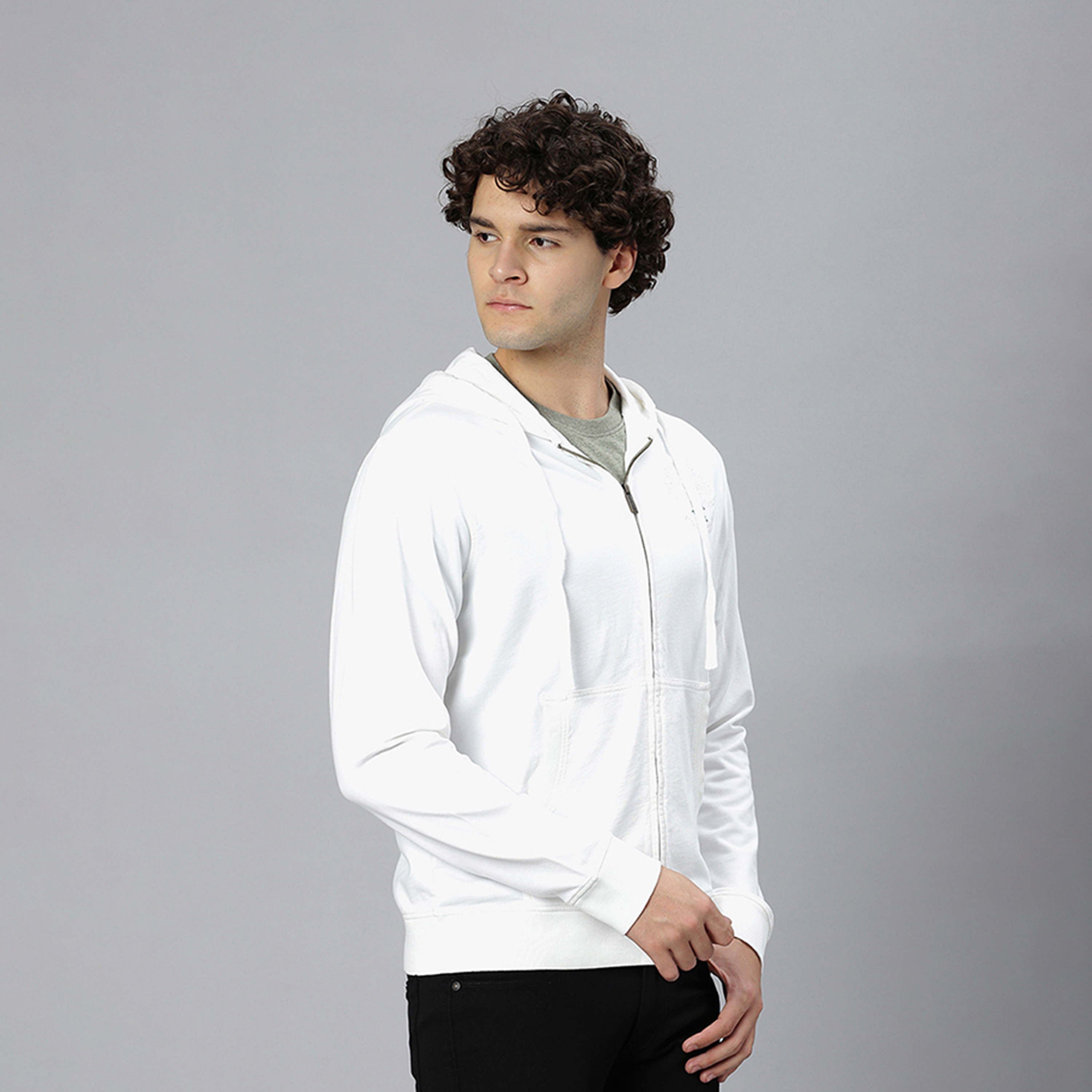 Beverly Hills Polo Club Men's Zip-Through Hoodie-men-clothing-hoodiesandsweatshirts-image-3