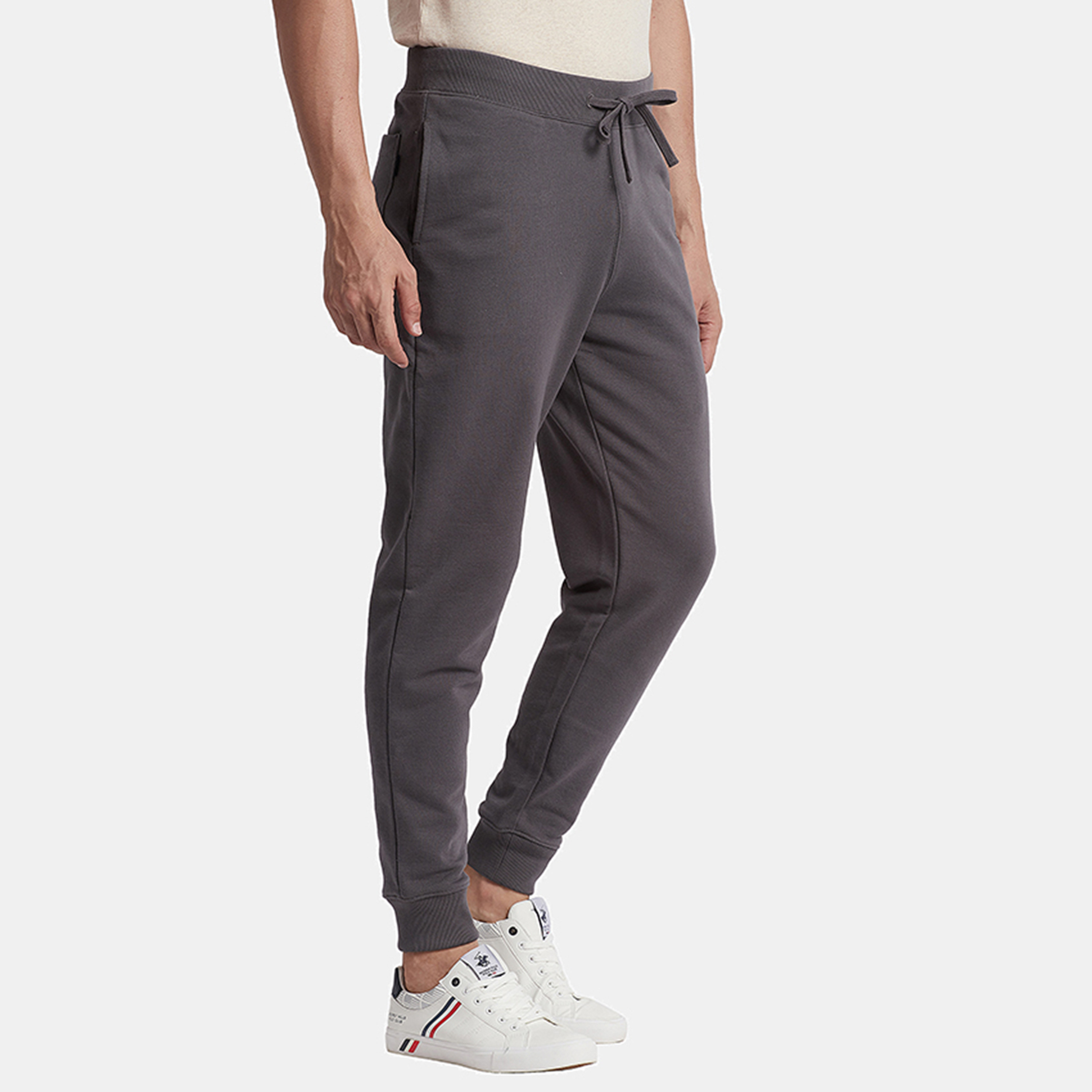 جوغرز من بيفرلي هيلز بولو كلوب برباط متوسط الارتفاع مع شعار-men-clothing-bottoms-joggers-image-7