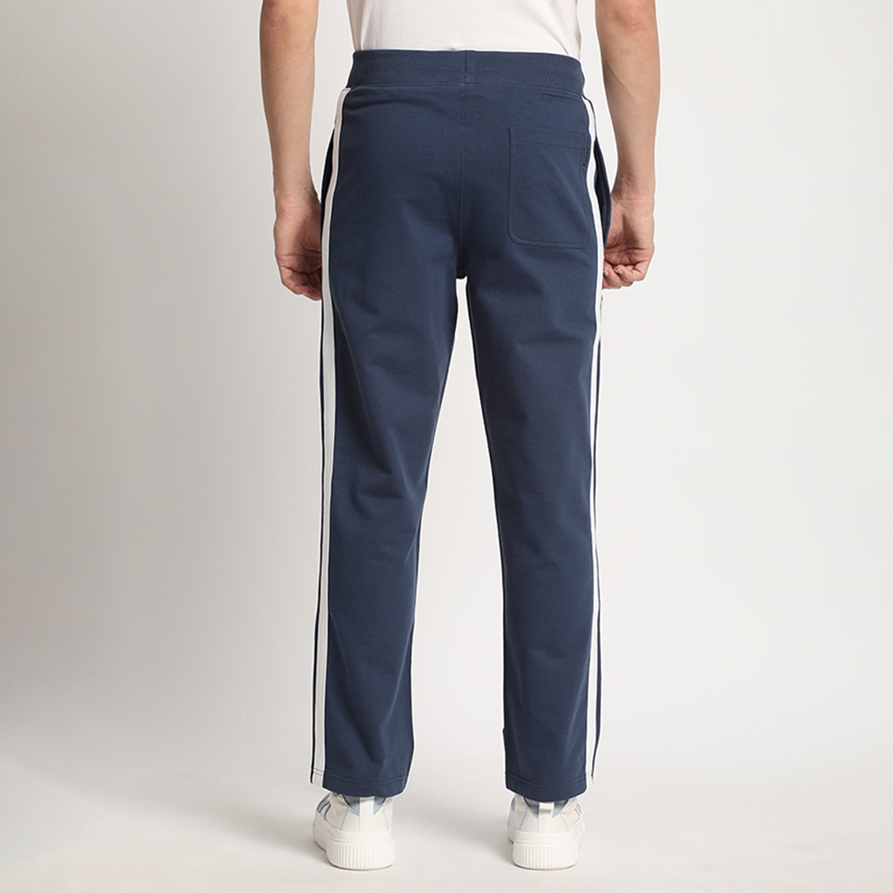 Beverly Hills Polo Club Plain Mid Waist Drawstring Pants with Side Stripes-men-clothing-bottoms-joggers-image-4