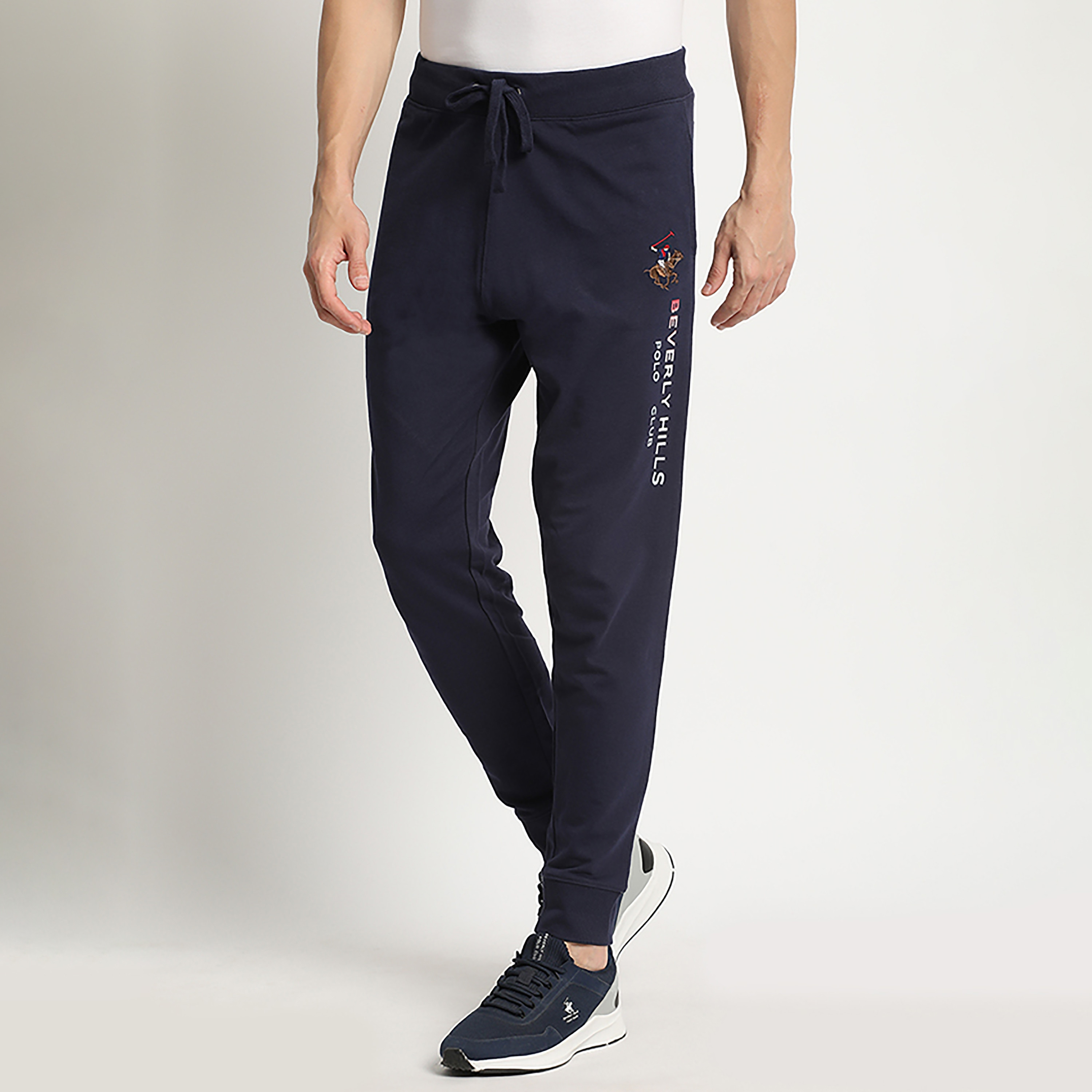 Beverly Hills Polo Club Logo Mid-Rise Drawstring Jogger-men-clothing-bottoms-joggers-image-2
