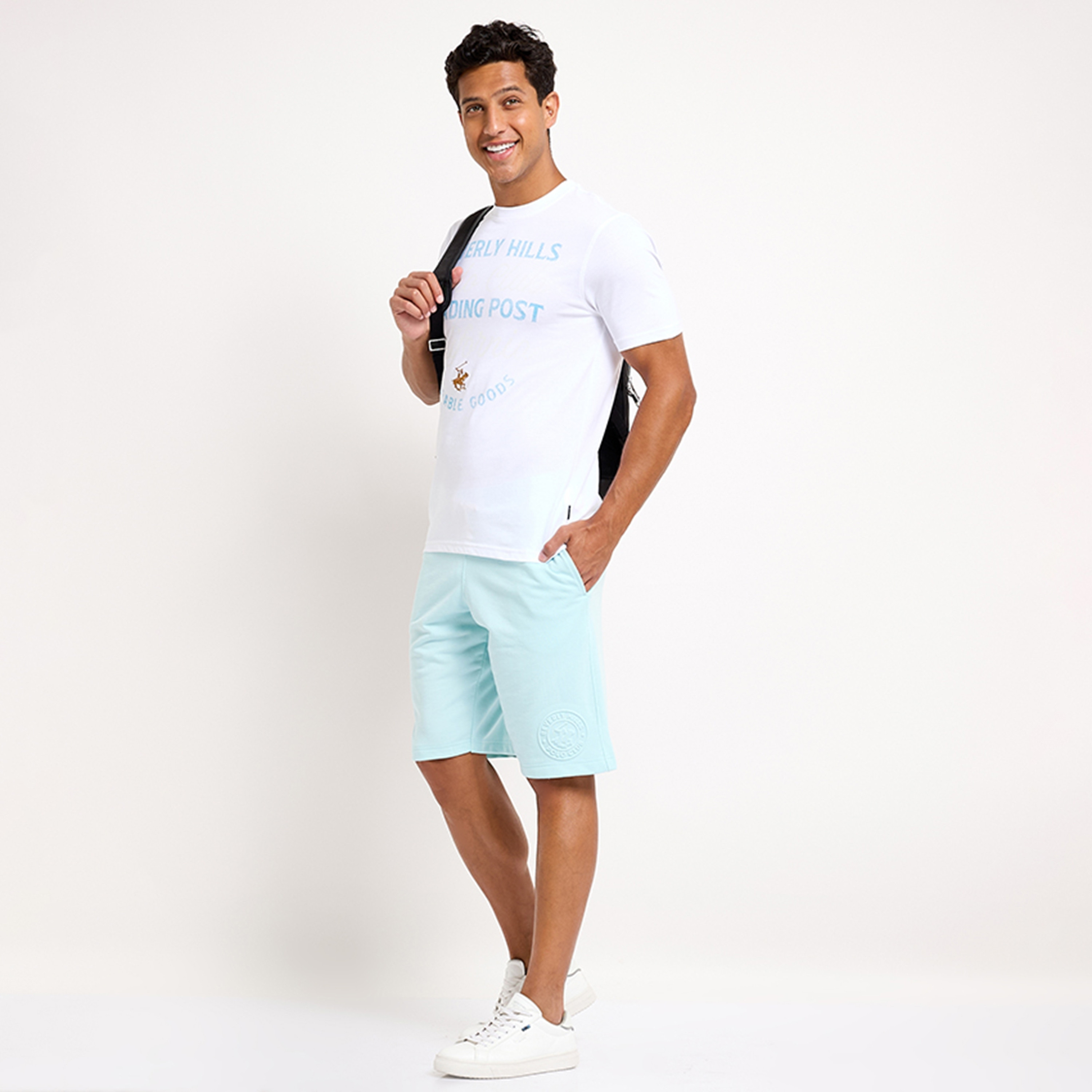 شورت الرجال المتوسط الارتفاع في نادي بيفرلي هيلز للبولو-men-clothing-bottoms-shorts-image-2