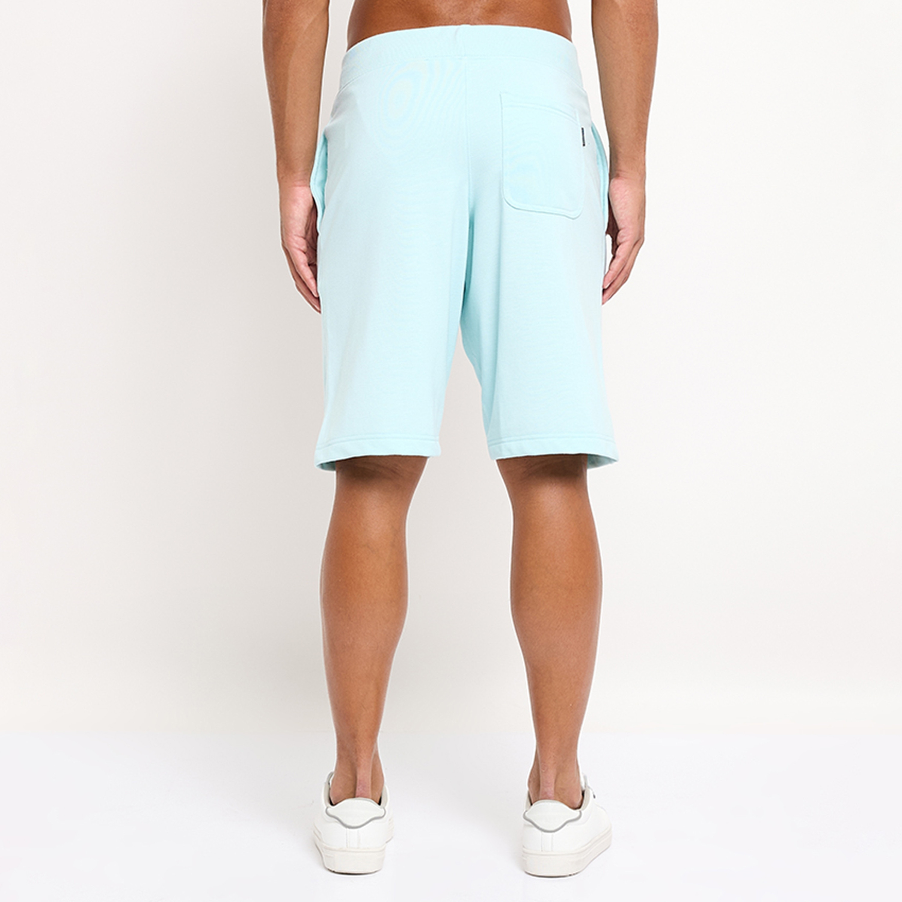 Beverly Hills Polo Club Plain Mid-Rise Drawstring Men's Shorts-men-clothing-bottoms-shorts-image-4