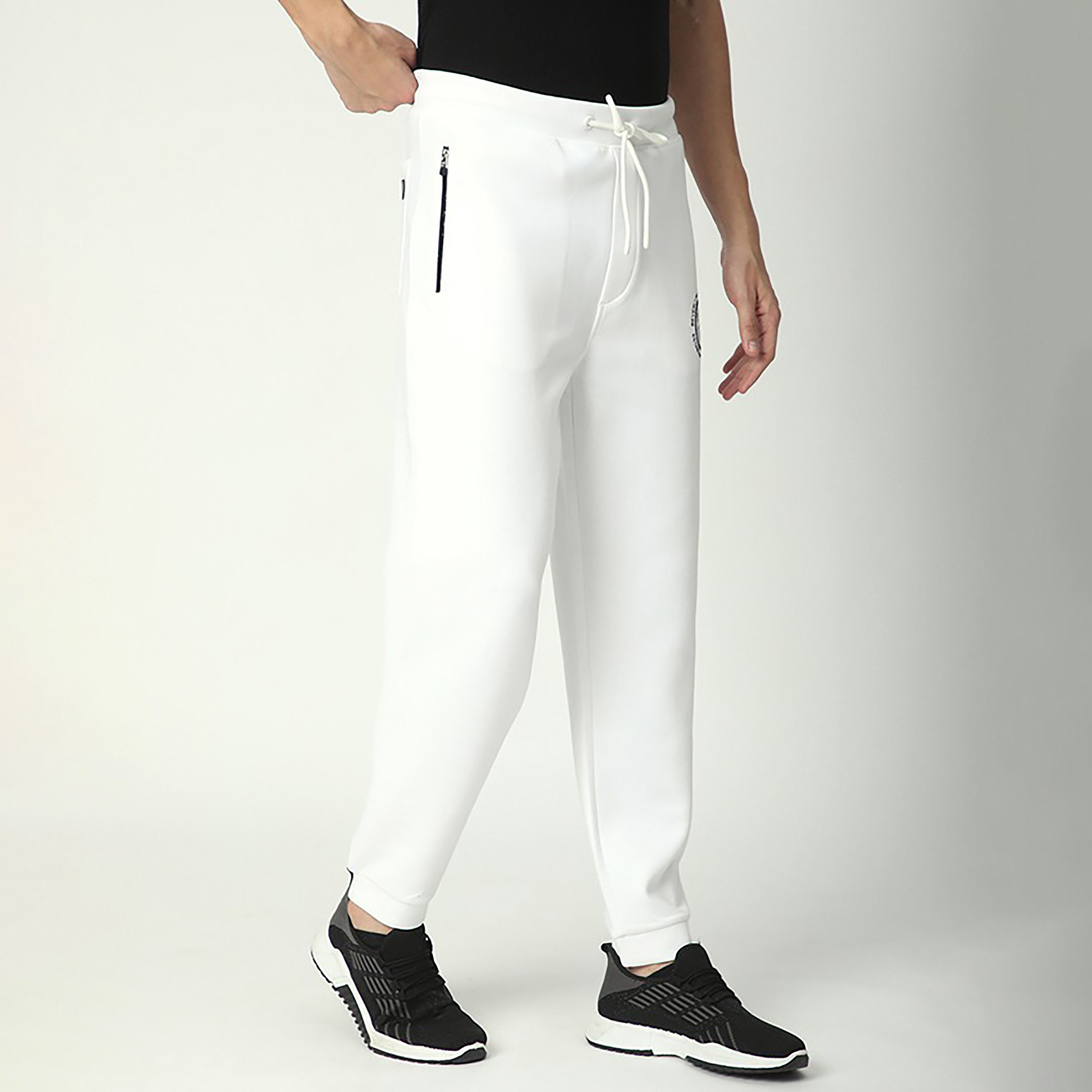 Beverly Hills Polo Club Plain Mid-Rise Drawstring Men's Sweatpants-men-clothing-bottoms-joggers-image-4