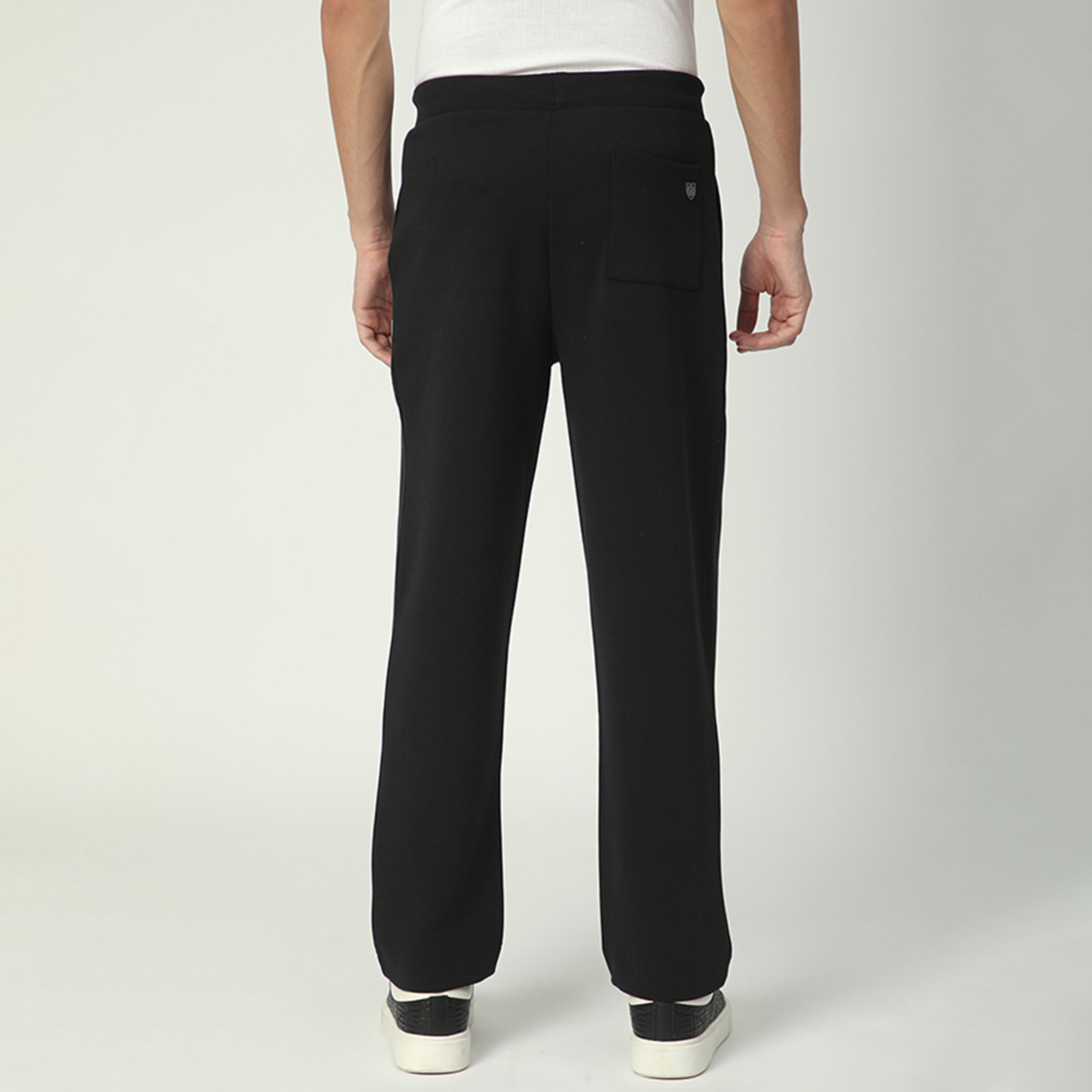 Beverly Hills Polo Club Plain Mid-Rise Drawstring Closure Men's Track Pants-men-clothing-bottoms-joggers-image-4