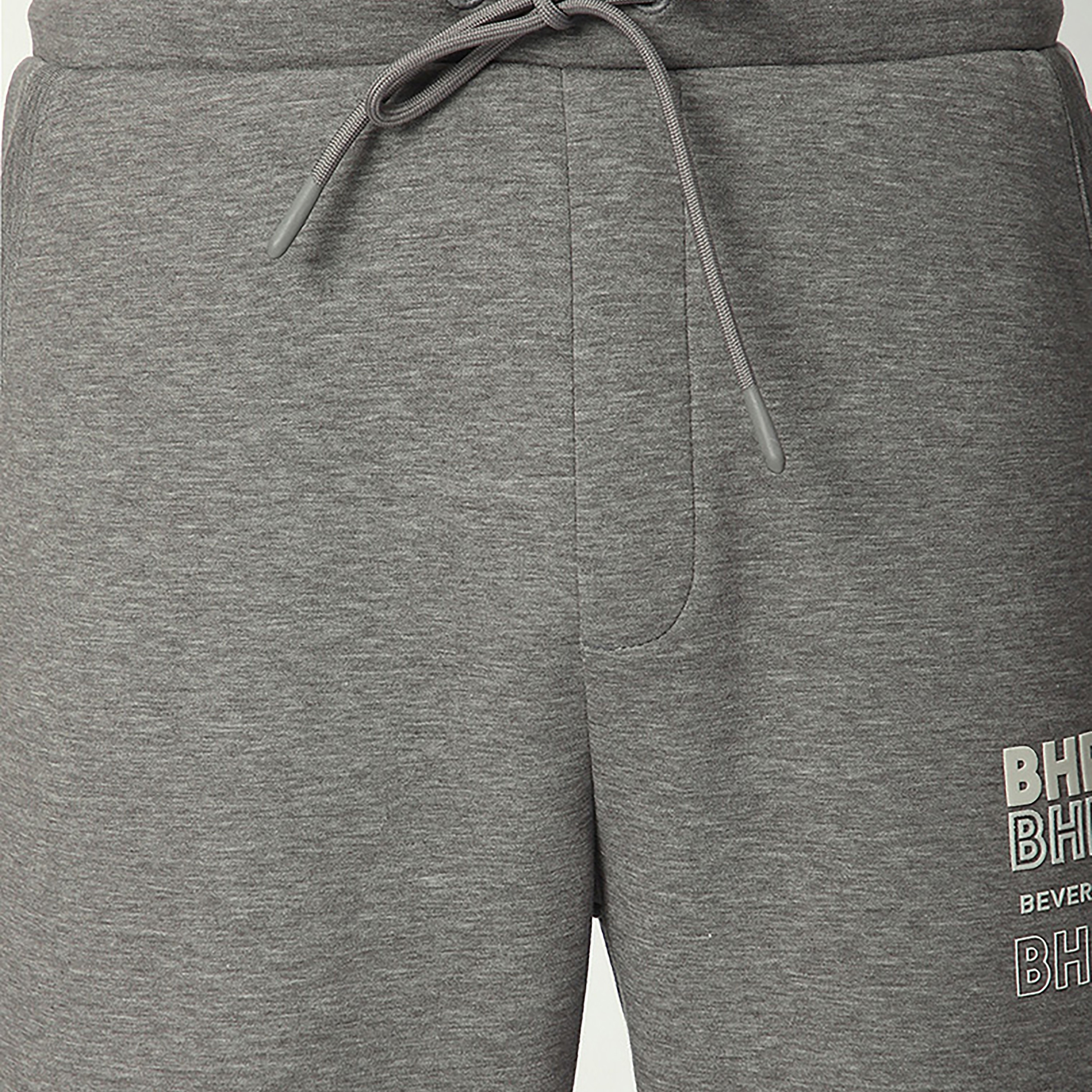 بنطلون رياضي رجالي سادة بخصر متوسط الارتفاع وإغلاق برباط من بيفرلي هيلز بولو كلوب-men-clothing-bottoms-joggers-image-7