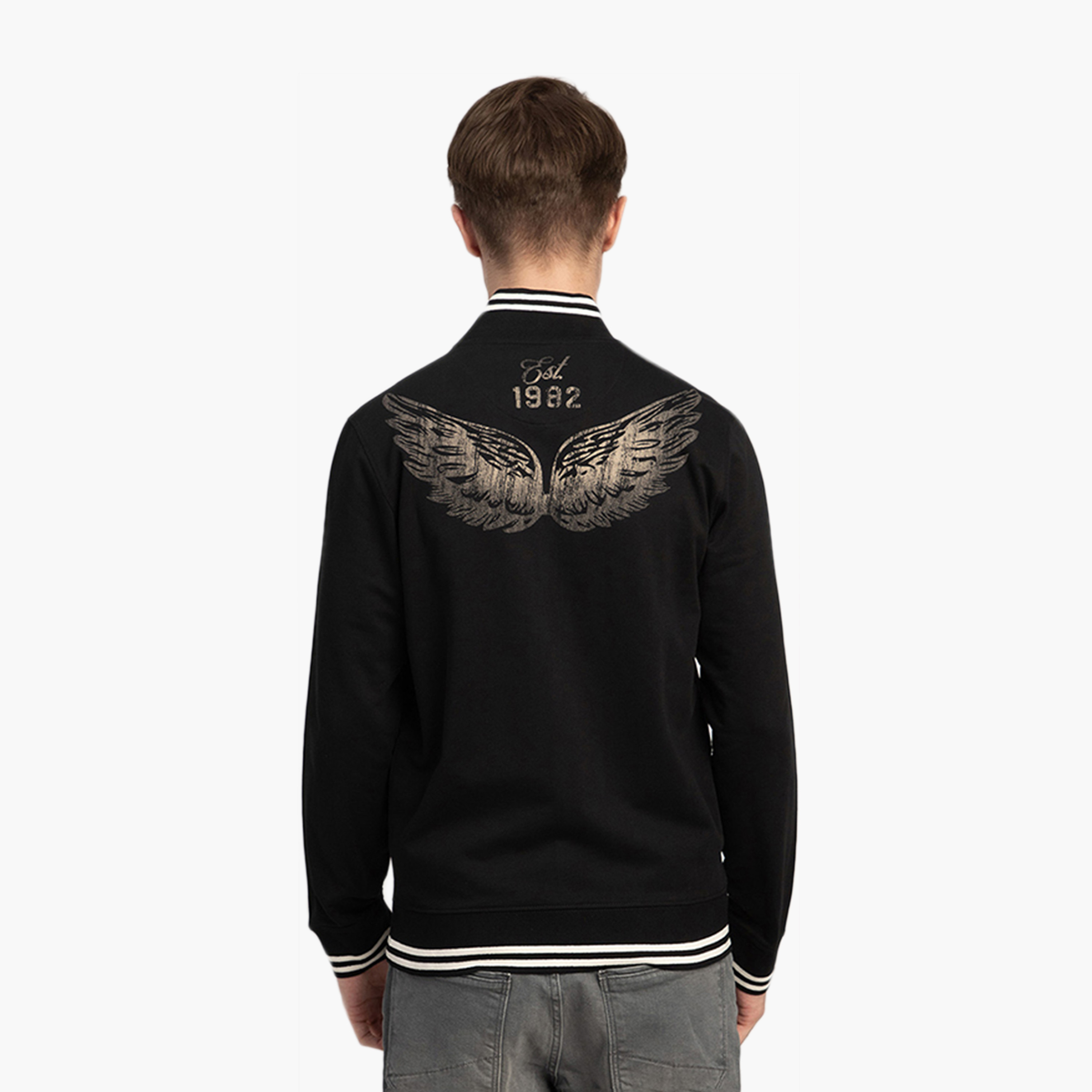 Beverly Hills Polo Club Printed Collared Long Sleeves Men's Jacket-men-clothing-jacketsandblazers-jackets-image-4