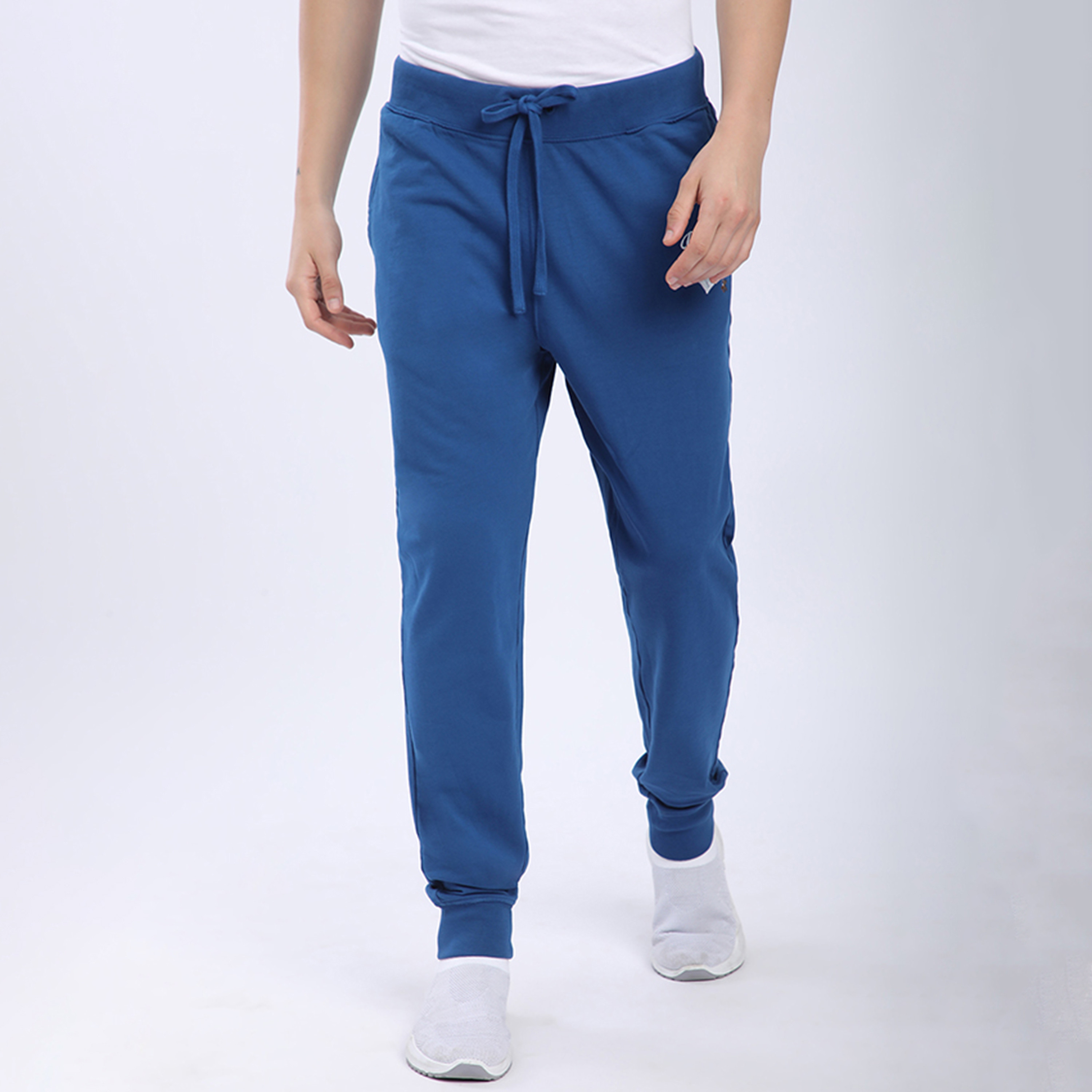 Beverly Hills Polo Club Plain Mid-Rise Drawstring Closure Men's Track Pants-men-clothing-bottoms-joggers-image-1