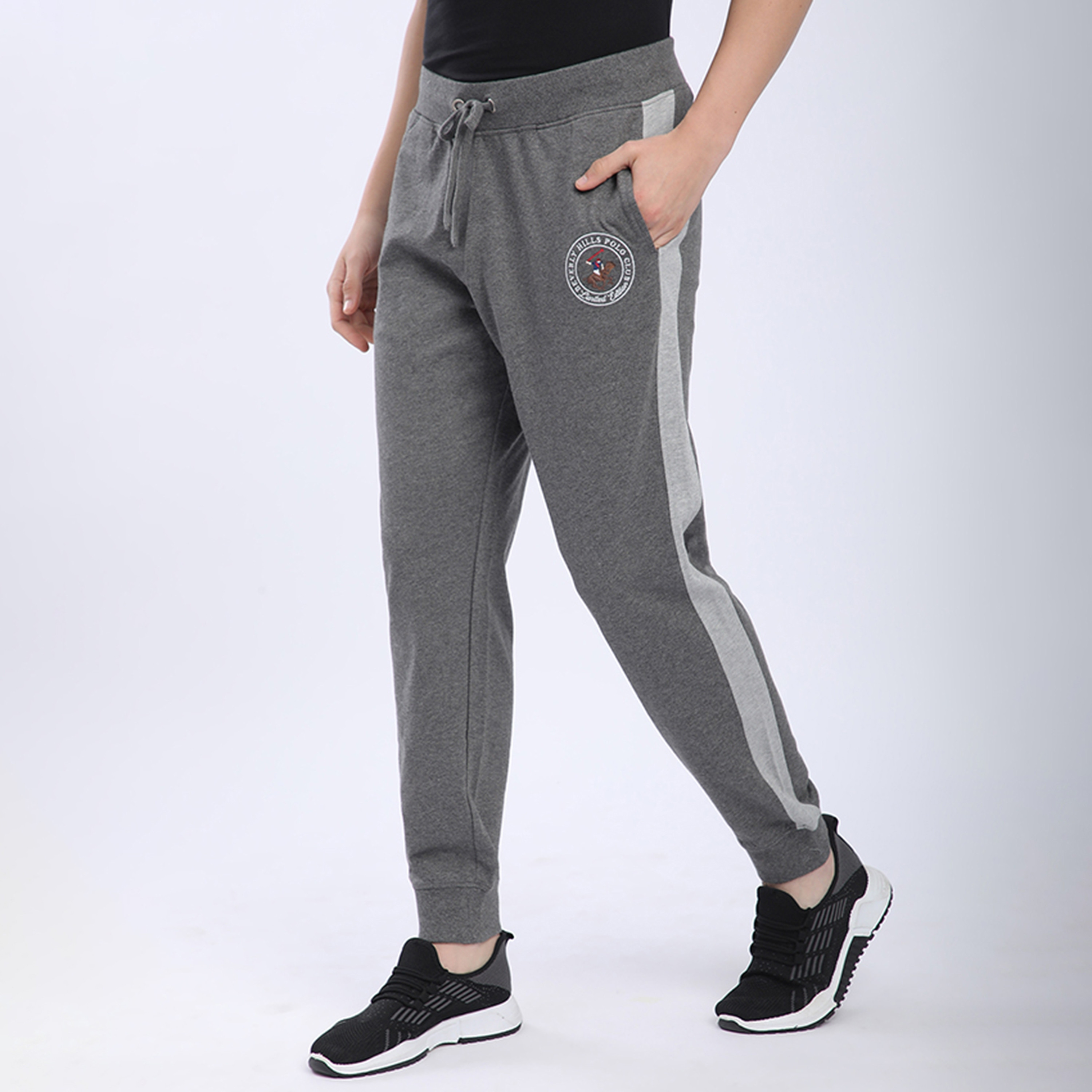 Beverly Hills Polo Club Plain Mid-Rise Drawstring Men's Joggers-PROMO_CP_BHPC_101125-image-2