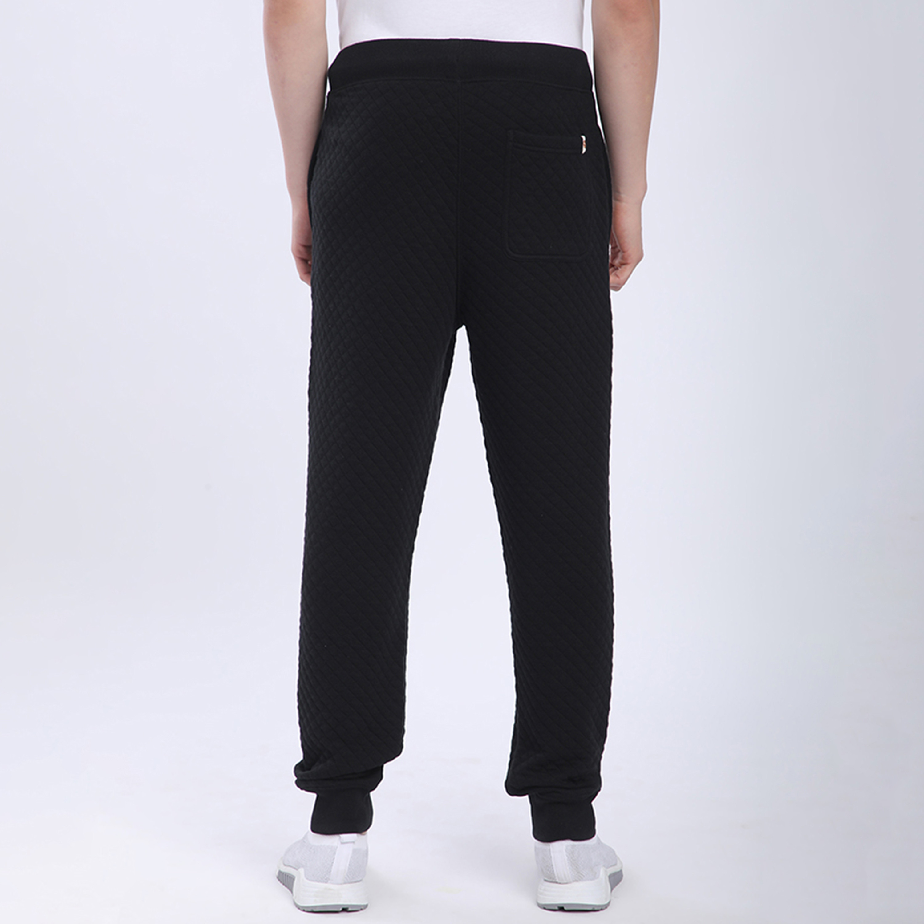 Beverly Hills Polo Club Textured Mid-Rise Drawstring Closure Men's Track Pants-men-clothing-bottoms-joggers-image-4