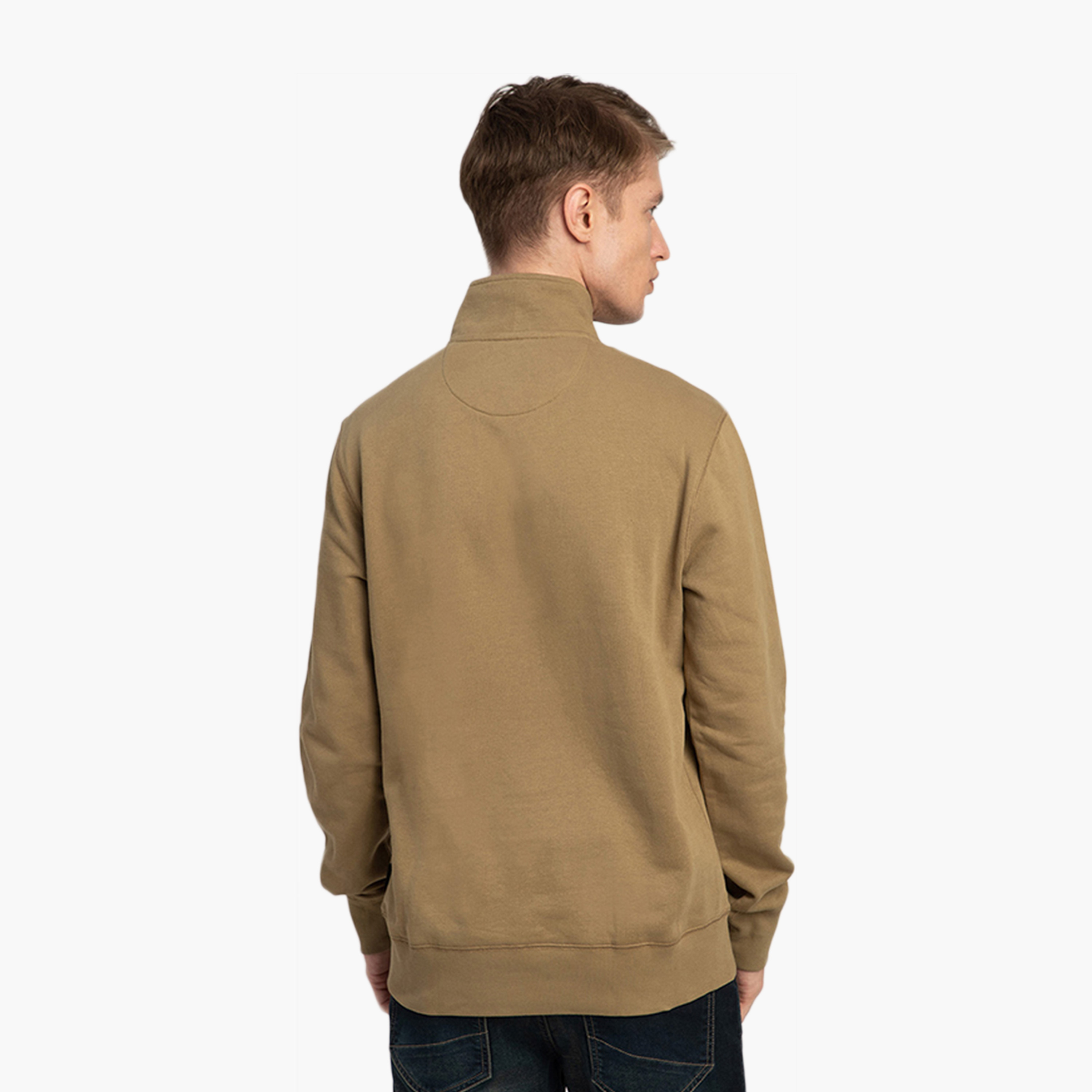 Beverly Hills Polo Club Plain High Neck Long Sleeves Men's Sweatshirt-men-winterwear-hoodiesandsweatshirts-image-4