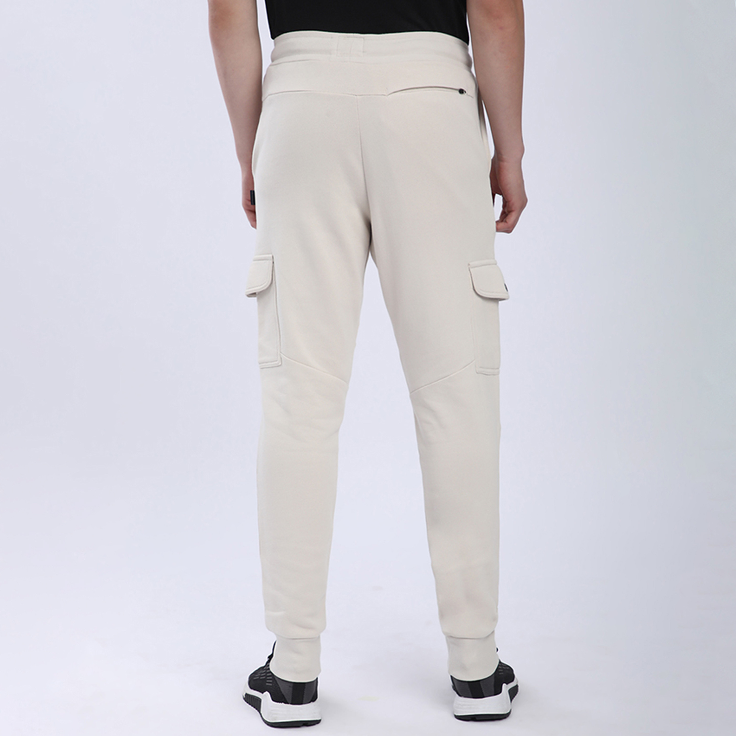 Beverly Hills Polo Club Plain Mid-Rise Drawstring Closure Men's Track Pants-men-clothing-bottoms-joggers-image-4