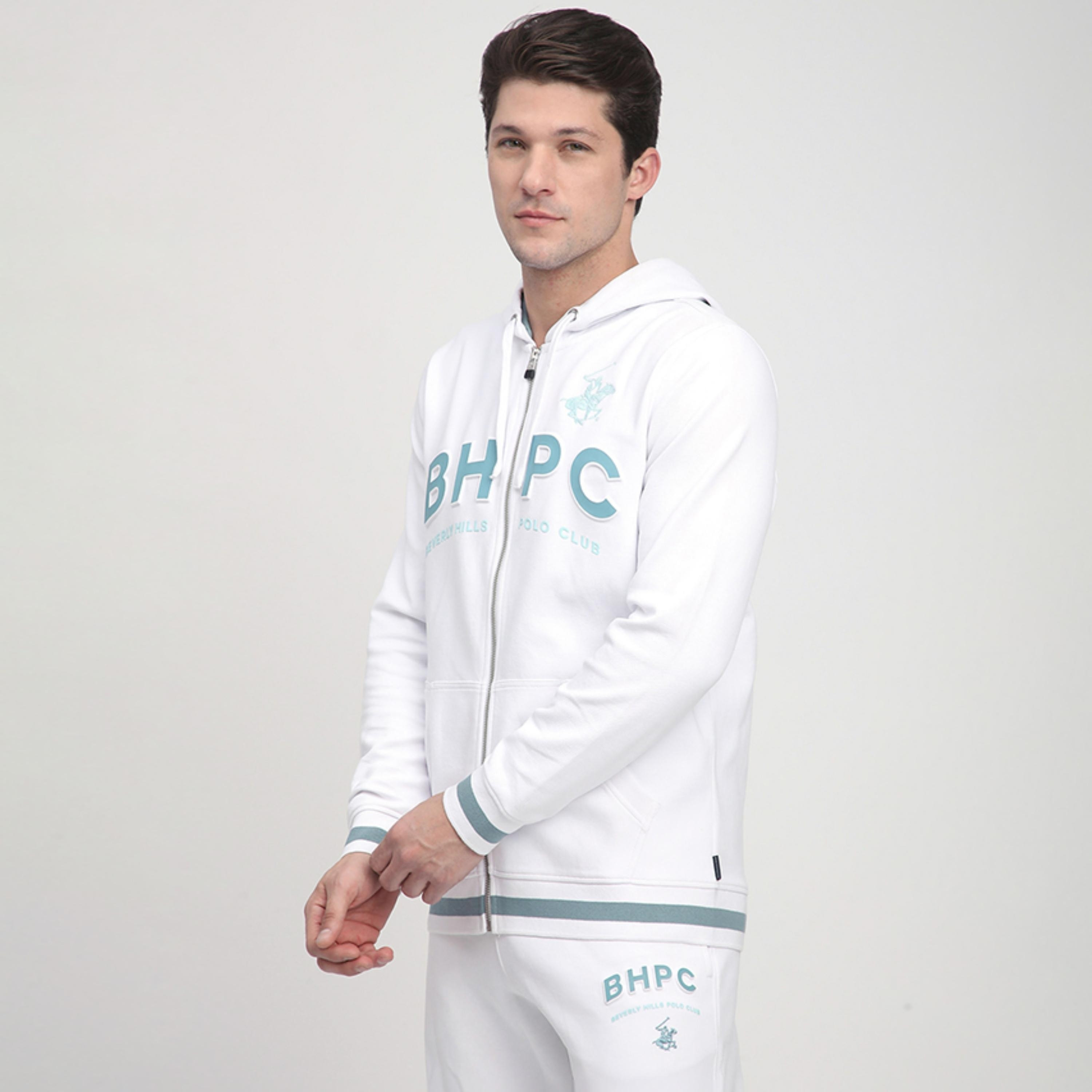 هودي رجالي بأكمام طويلة وسحاب وشعار منقوش من بيفرلي هيلز بولو كلوب-men-winterwear-hoodiesandsweatshirts-image-6