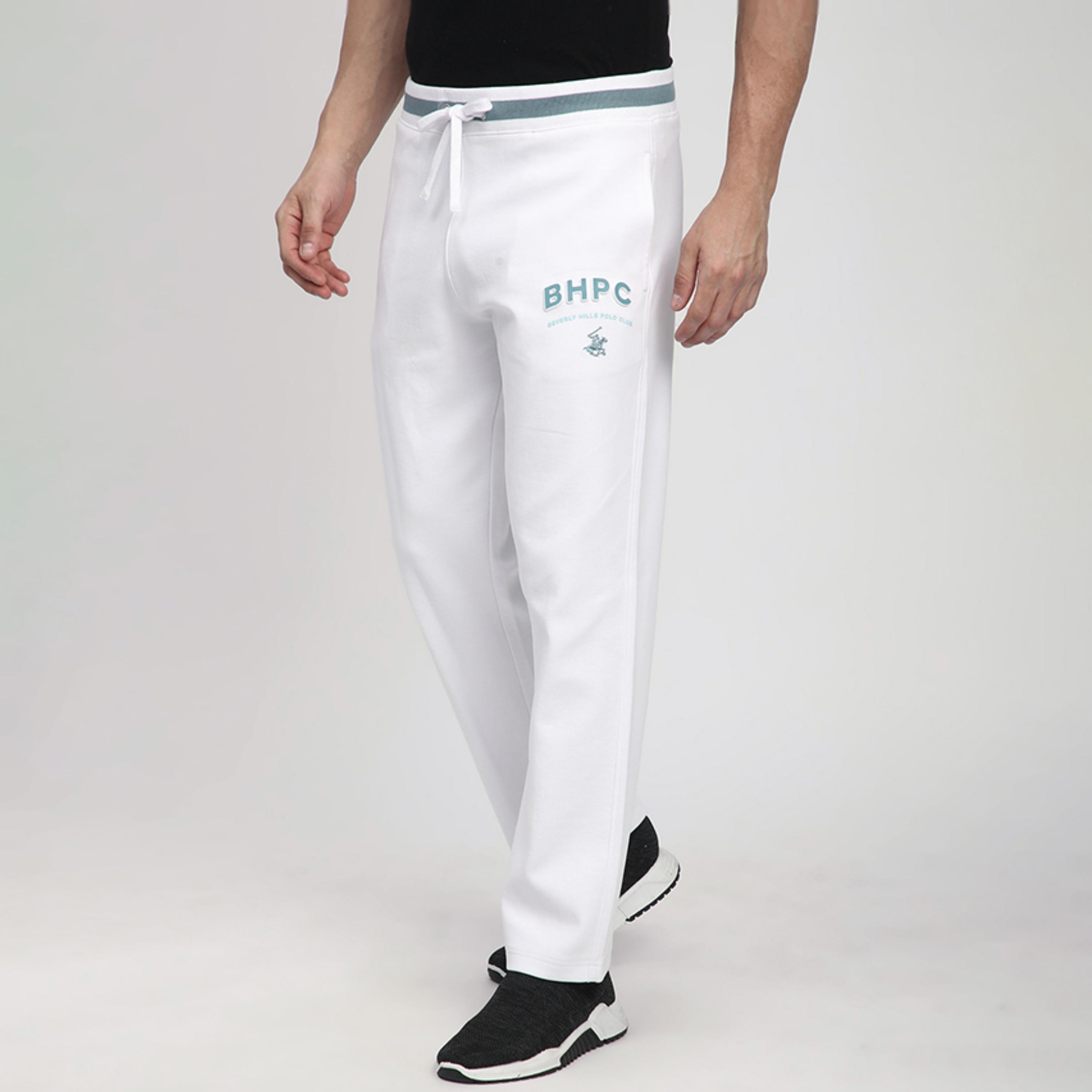 بنطال رياضي رجالي سادة بخصر متوسط ورباط من بيفرلي هيلز بولو كلوب-men-clothing-bottoms-joggers-image-6