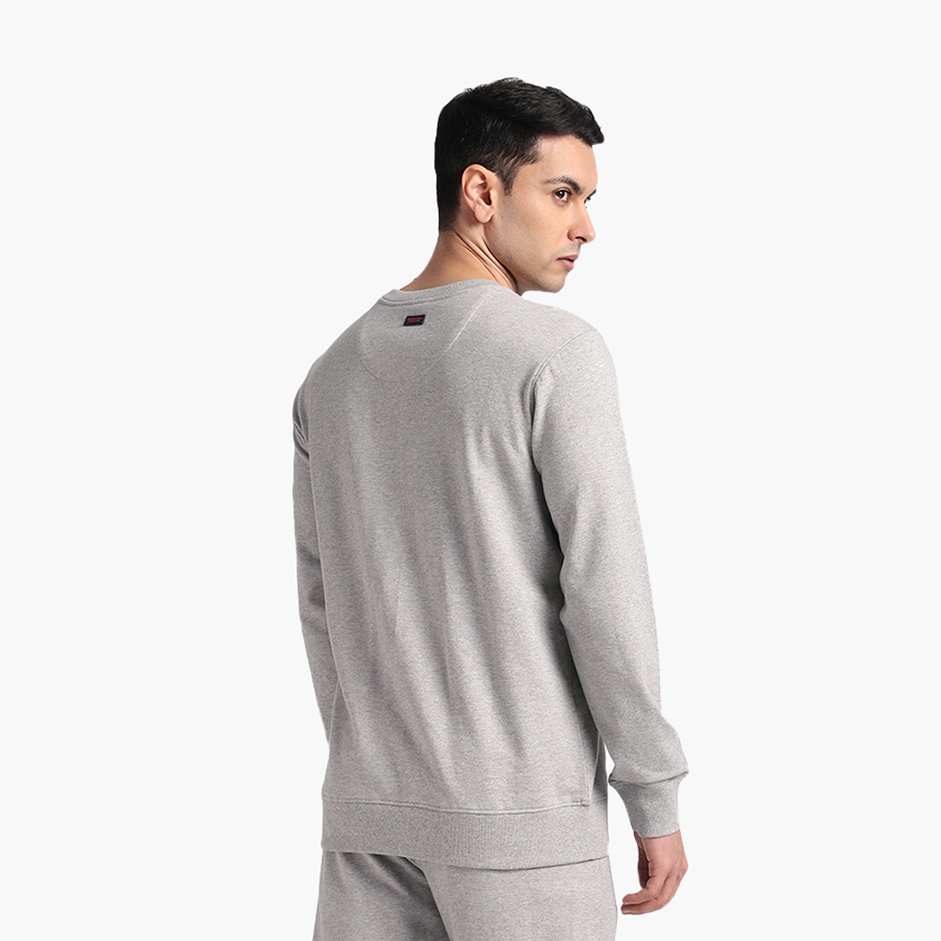 سويت شيرت رجالي بطبعة جرافيك بياقة مستديرة وأكمام طويلة من بيفرلي هيلز بولو كلوب-men-winterwear-hoodiesandsweatshirts-image-9