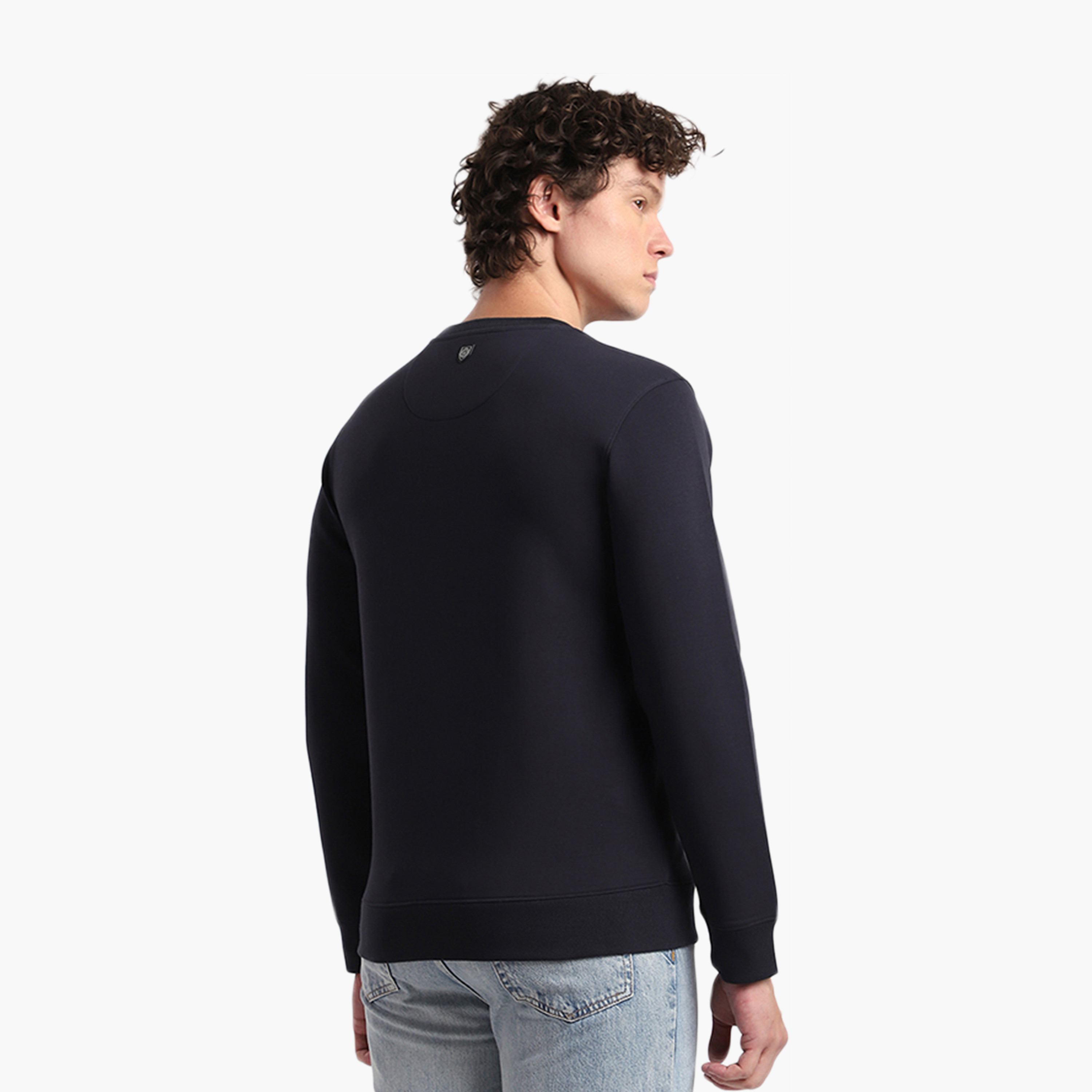 Beverly Hills Polo Club Embossed Logo Round Neck Long Sleeves Men's Sweatshirt-men-winterwear-hoodiesandsweatshirts-image-4