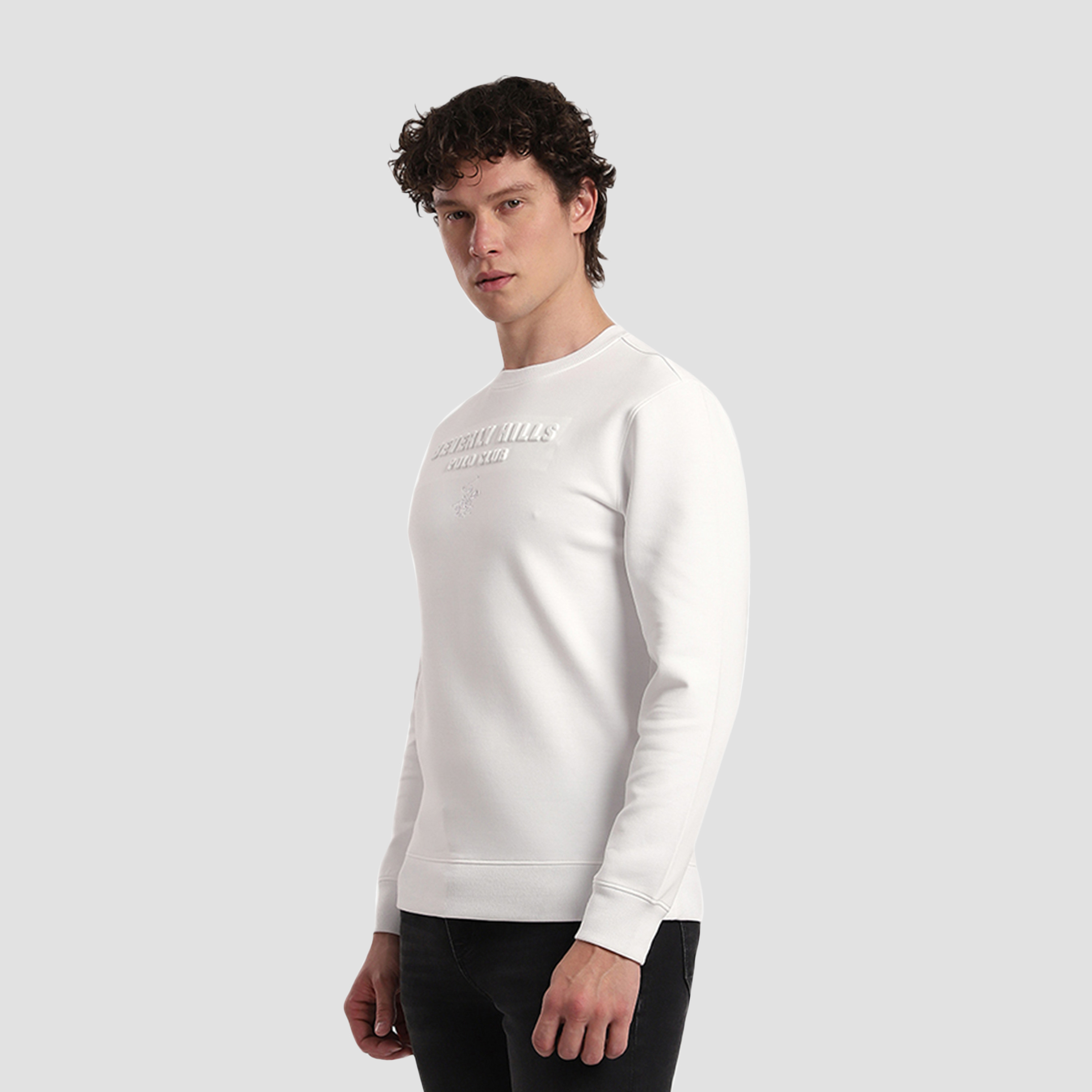 Beverly Hills Polo Club Embossed Logo Round Neck Long Sleeves Men's Sweatshirt-men-winterwear-hoodiesandsweatshirts-image-6