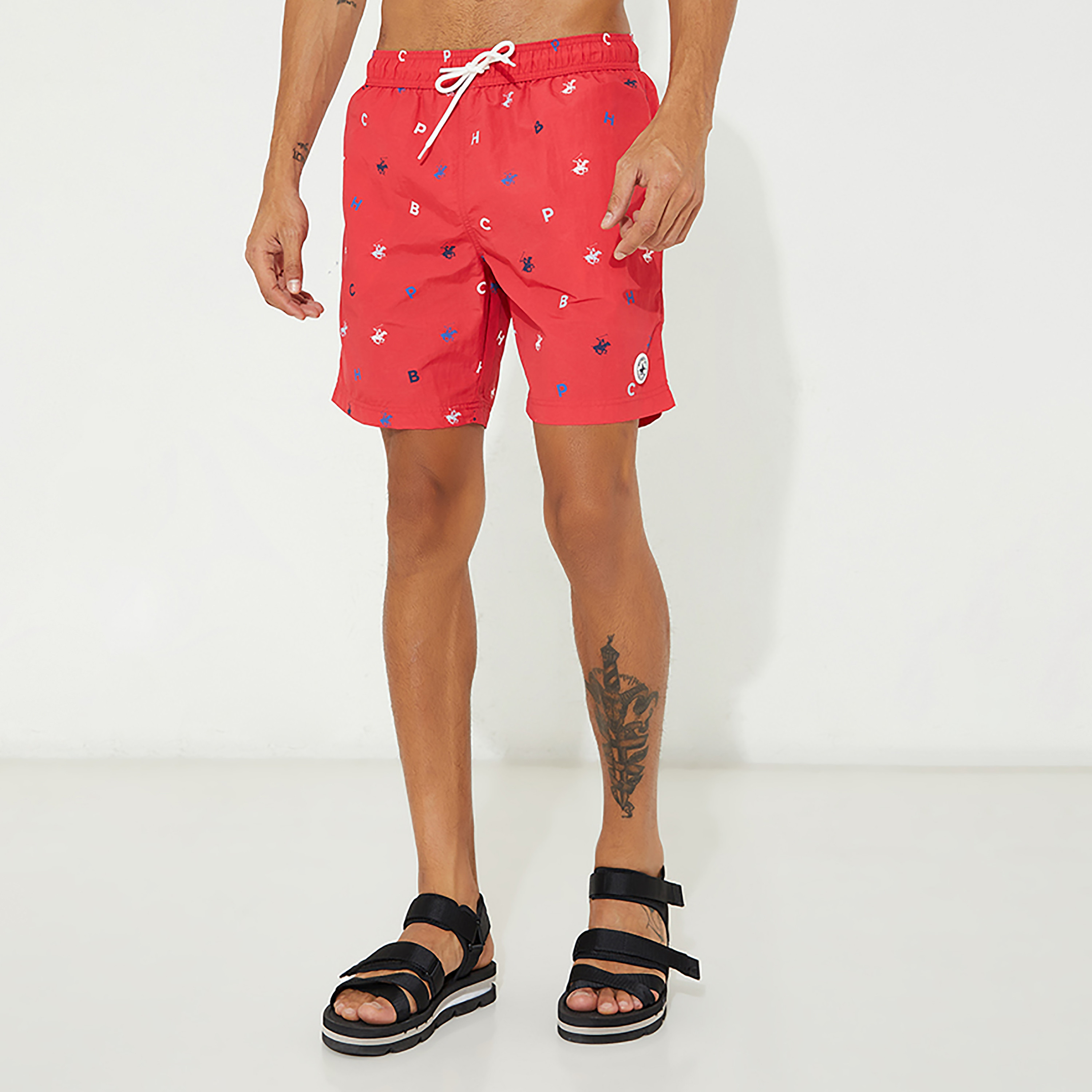 Beverly hills polo store club swim trunks