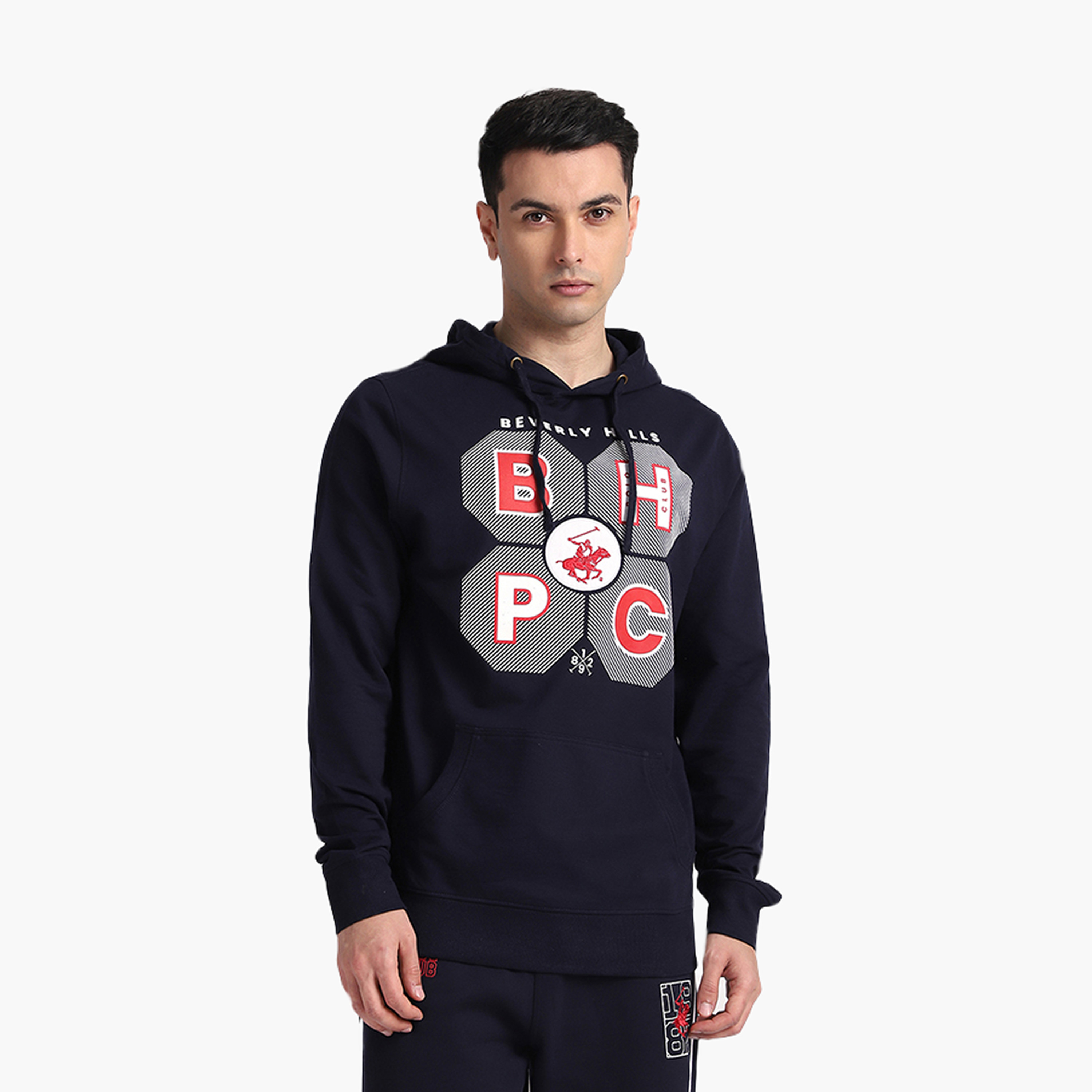 Beverly Hills Polo Club Printed Long Sleeves Men's Hoodie-men-winterwear-hoodiesandsweatshirts-image-1
