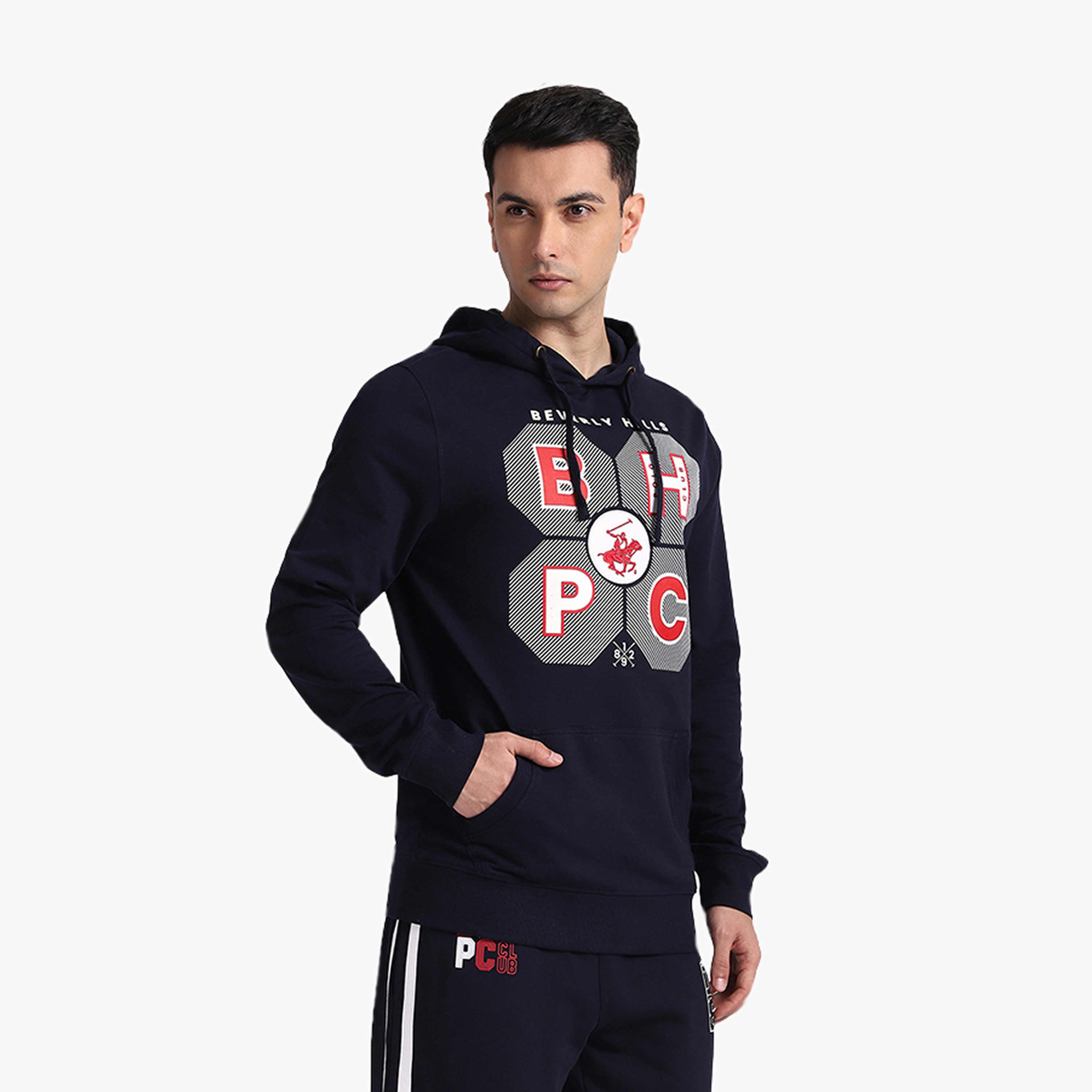 Beverly Hills Polo Club Printed Long Sleeves Men's Hoodie-men-winterwear-hoodiesandsweatshirts-image-3