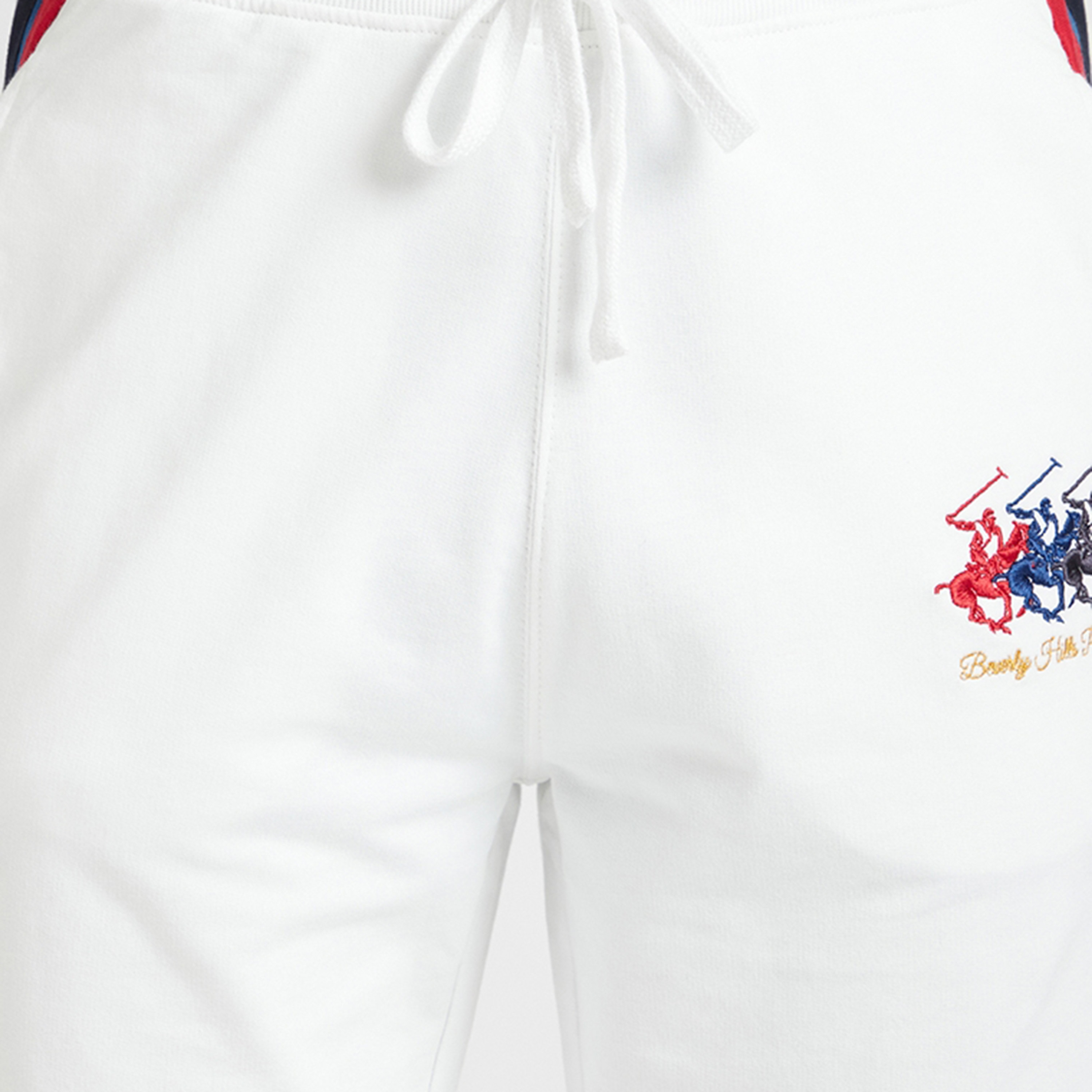 بنطلون رياضي رجالي سادة برباط شد وخصر متوسط الارتفاع من بيفرلي هيلز بولو كلوب-men-clothing-bottoms-joggers-image-7