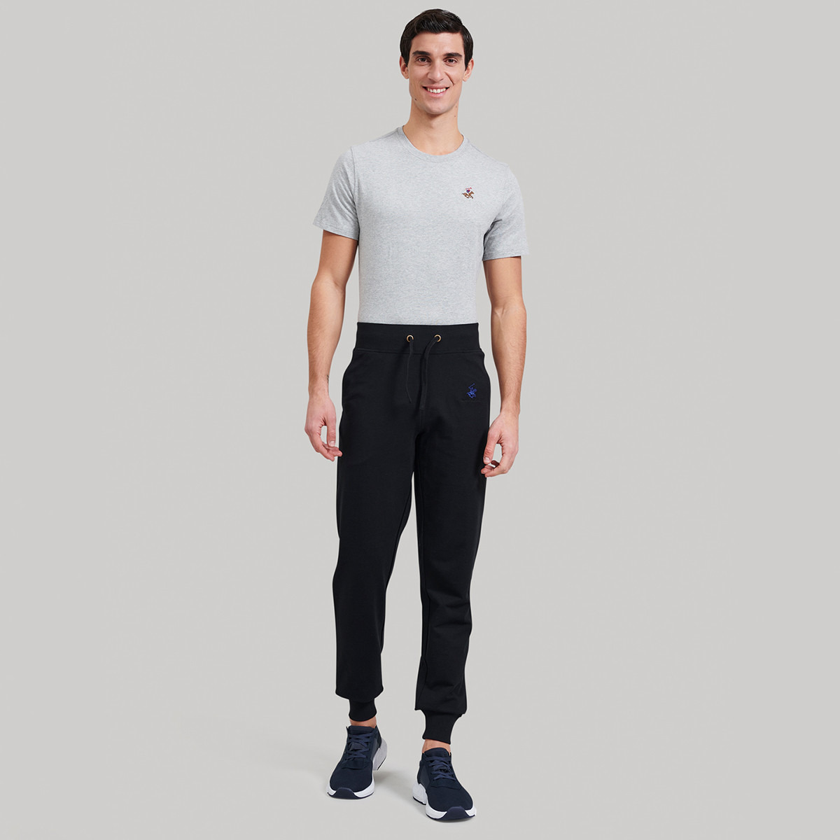 بنطال رياضي من بيفرلي هيلز بولو كلوب برباط متوسط الارتفاع مع شعار-men-clothing-bottoms-joggers-image-3