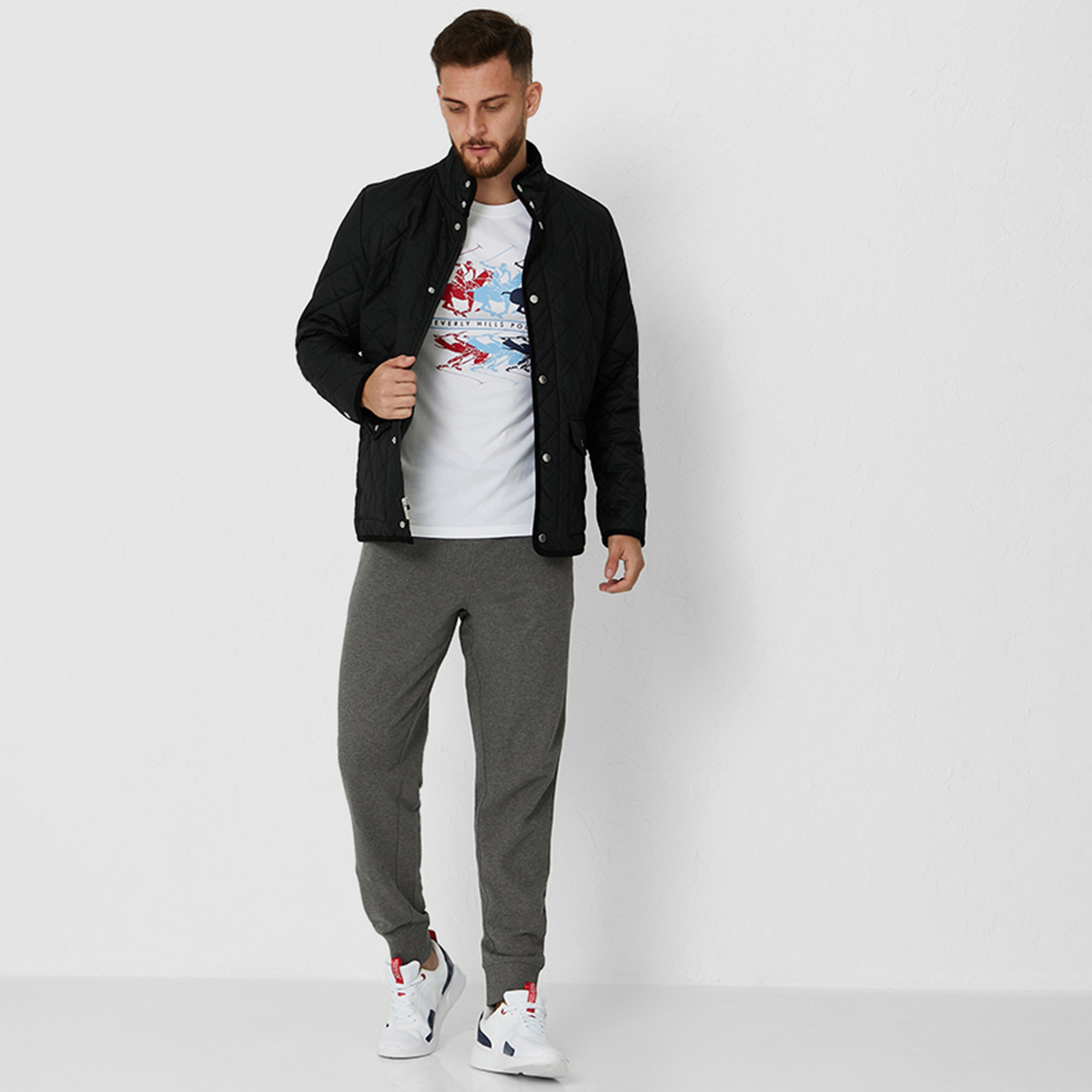Beverly Hills Polo Club Logo Mid-Rise Drawstring Jogger-men-clothing-bottoms-joggers-image-2