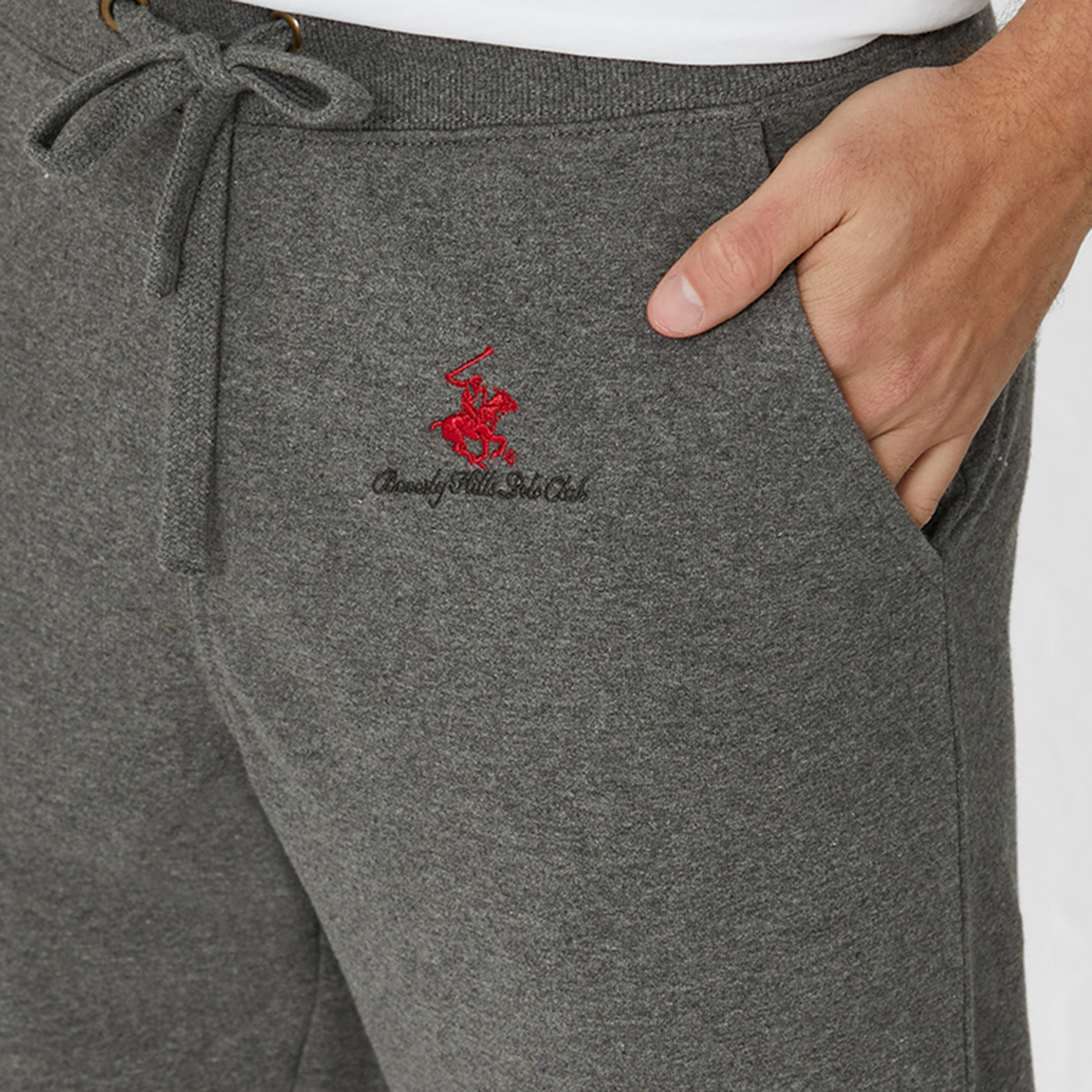 Beverly Hills Polo Club Logo Mid-Rise Drawstring Jogger-men-clothing-bottoms-joggers-image-3