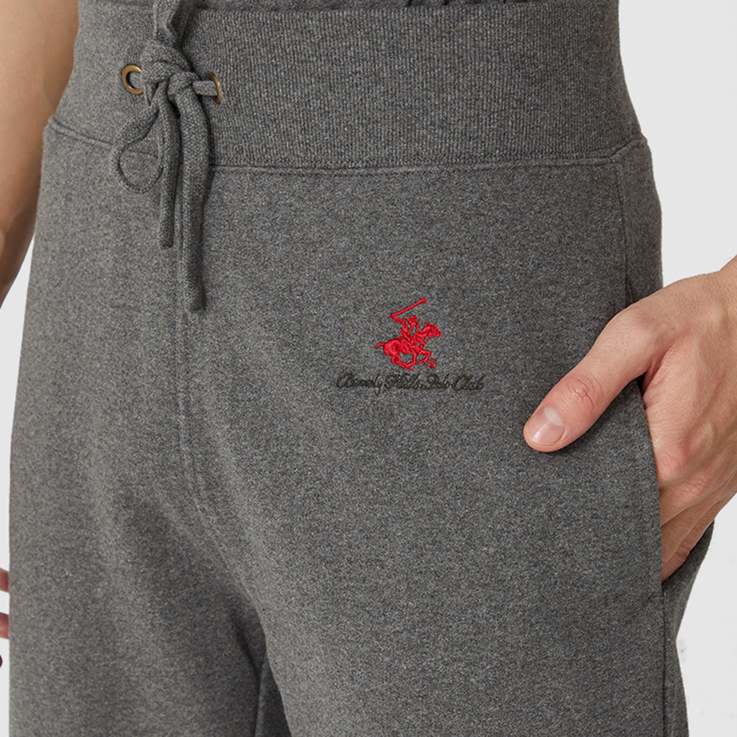 Beverly Hills Polo Club Logo Mid-Rise Drawstring Sweatpants-men-clothing-bottoms-joggers-image-3