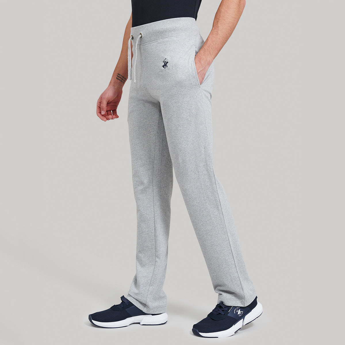 بنطال رياضي من بيفرلي هيلز بولو كلوب برباط متوسط الارتفاع مع شعار-men-clothing-bottoms-joggers-image-5