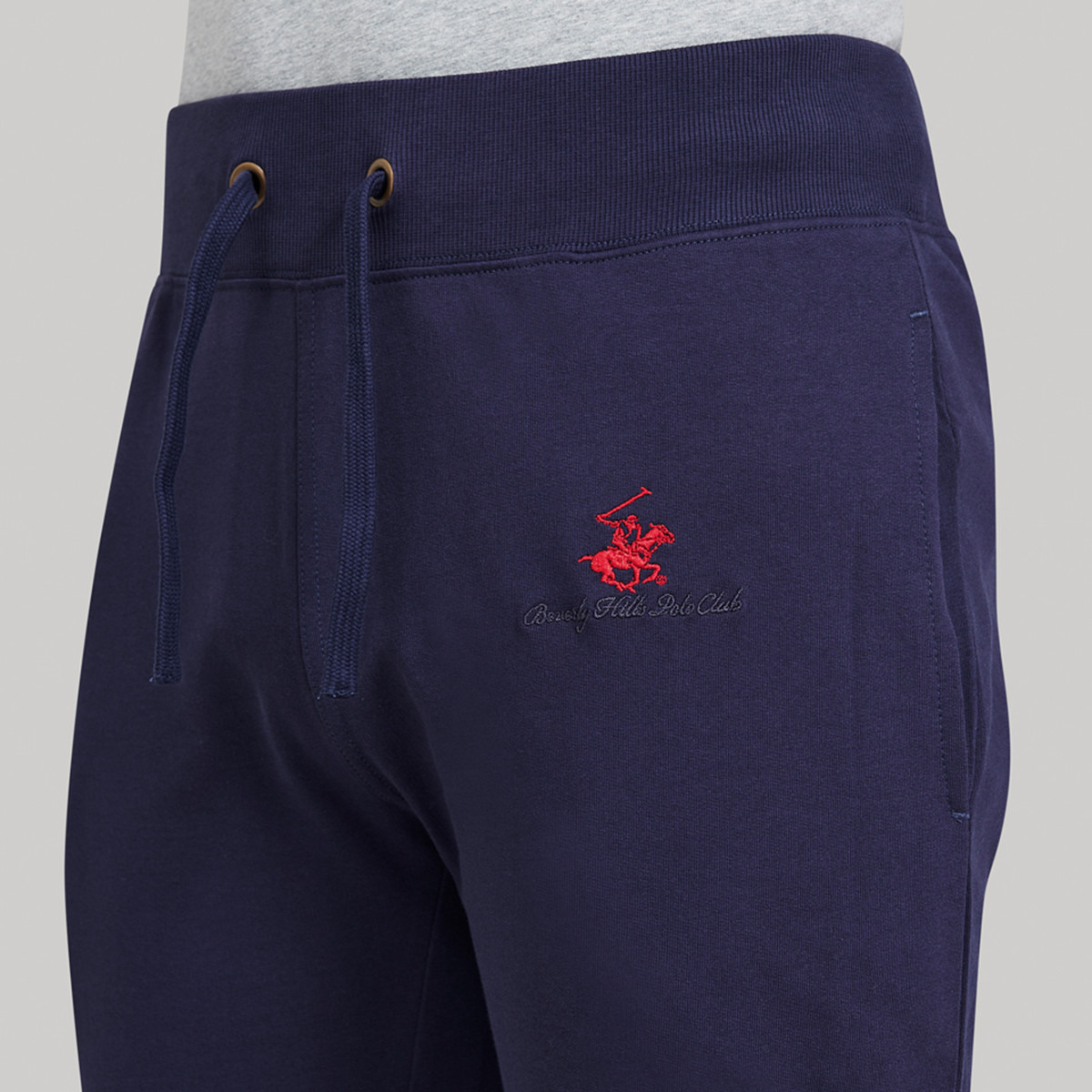 بنطال رياضي من بيفرلي هيلز بولو كلوب برباط متوسط الارتفاع مع شعار-men-clothing-bottoms-joggers-image-6