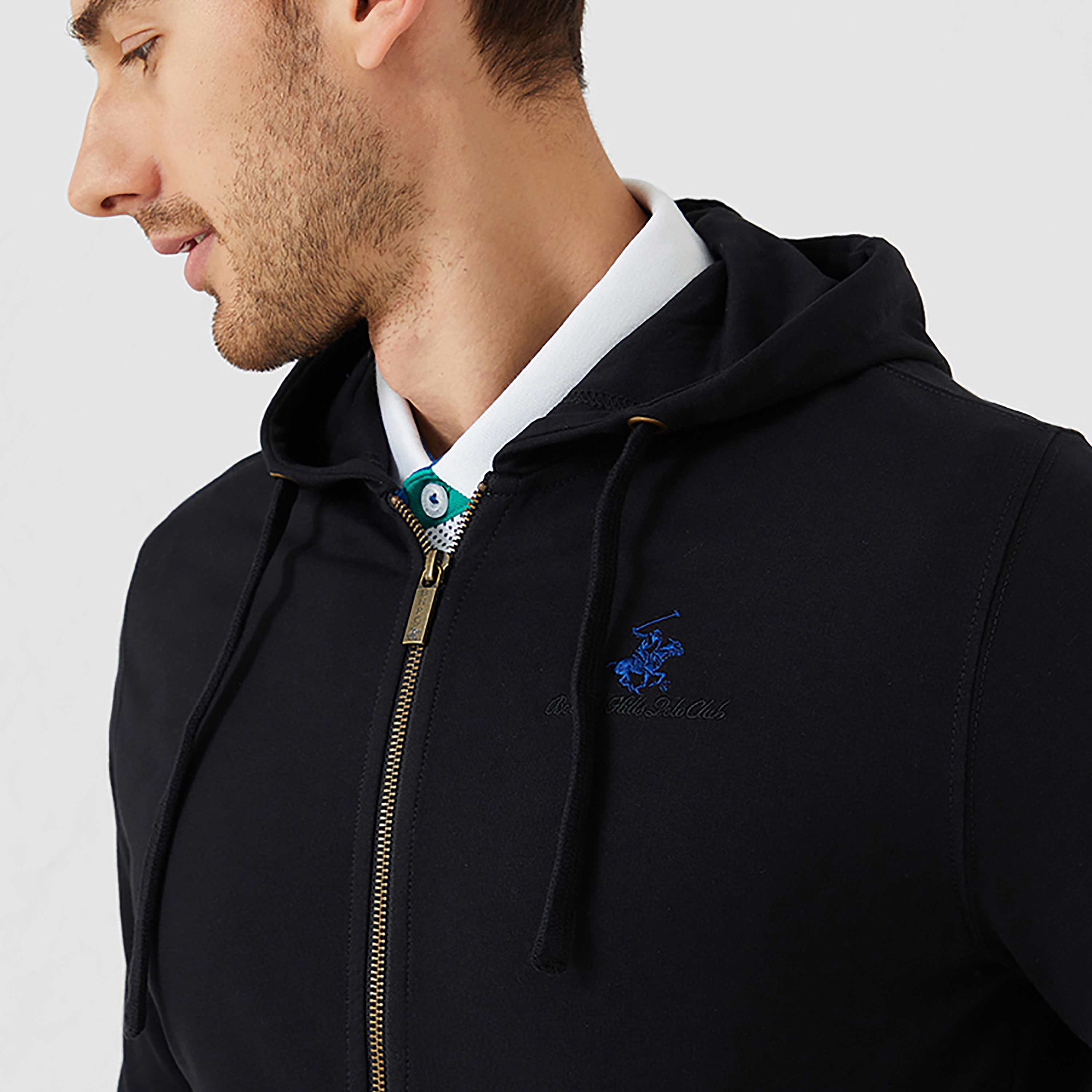 هودي بسحاب من بيفرلي هيلز بولو كلوب بشعار مع جيب منفصل-men-winterwear-hoodiesandsweatshirts-image-7