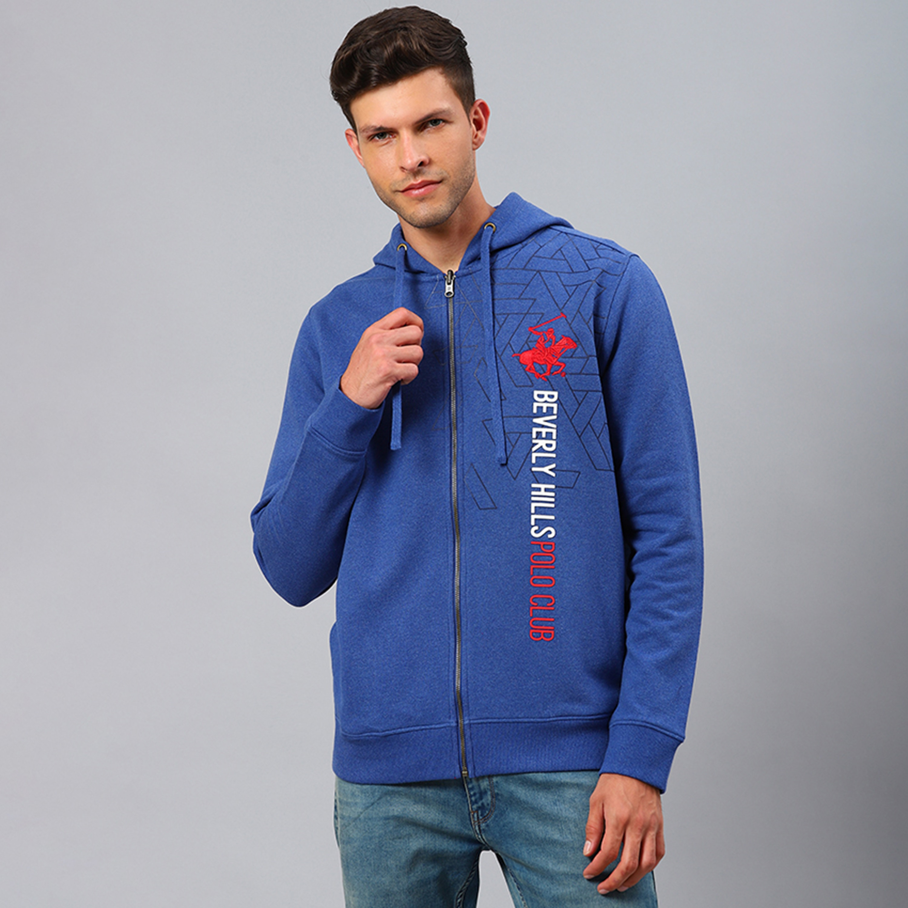 Beverly Hills Polo Club Embroidered Logo Long Sleeves Zip-Through Hoodie-men-winterwear-hoodiesandsweatshirts-image-1