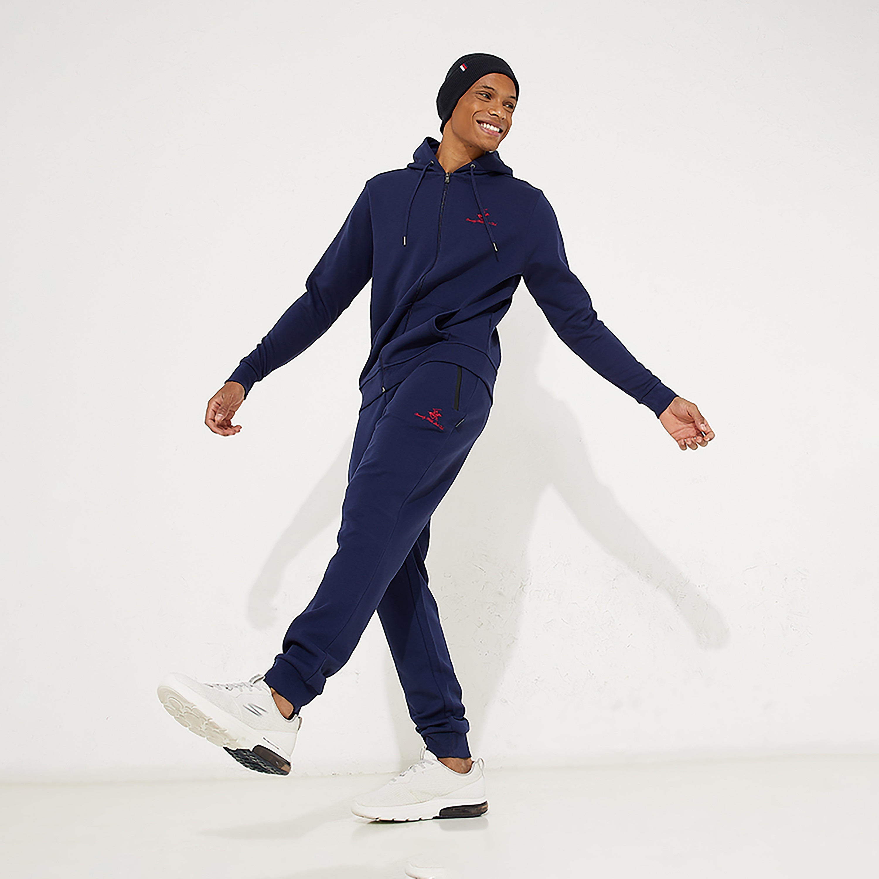 بنطال رياضي بيفرلي هيلز بولو كلوب سادة متوسط ​​الارتفاع برباط للرجال-men-clothing-bottoms-joggers-image-8