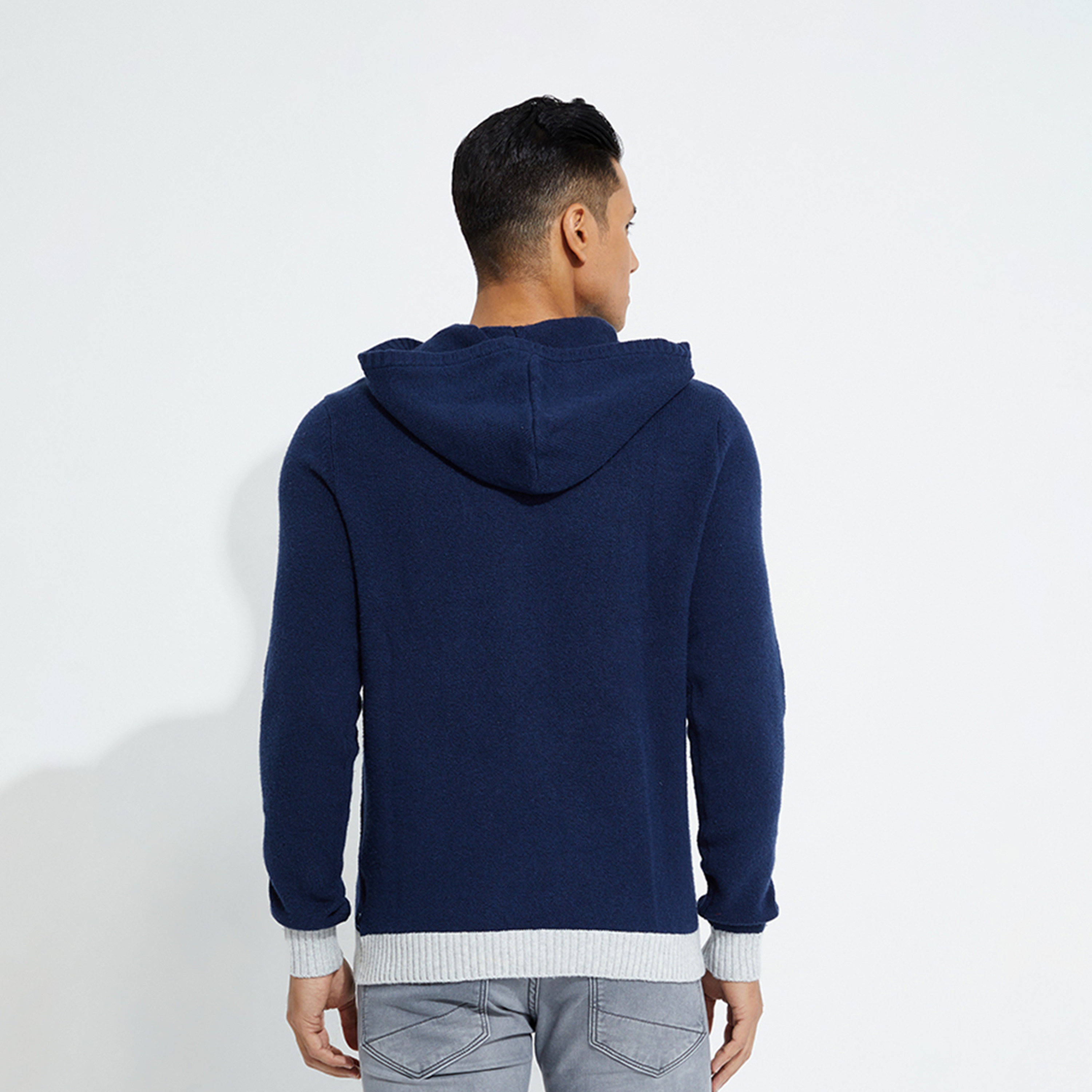 بيفرلي هيلز بولو كلوب-  هودي رجالي سادة بغطاء رأس قابل للفك-men-clothing-hoodiesandsweatshirts-image-2