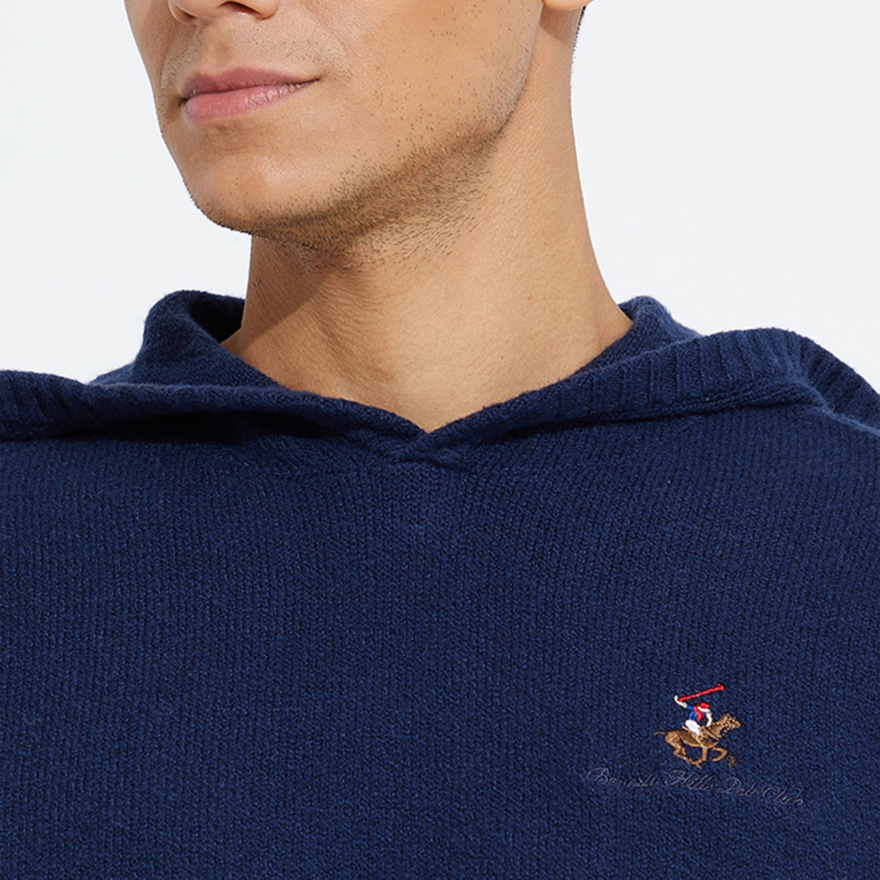 بيفرلي هيلز بولو كلوب-  هودي رجالي سادة بغطاء رأس قابل للفك-men-clothing-hoodiesandsweatshirts-image-3
