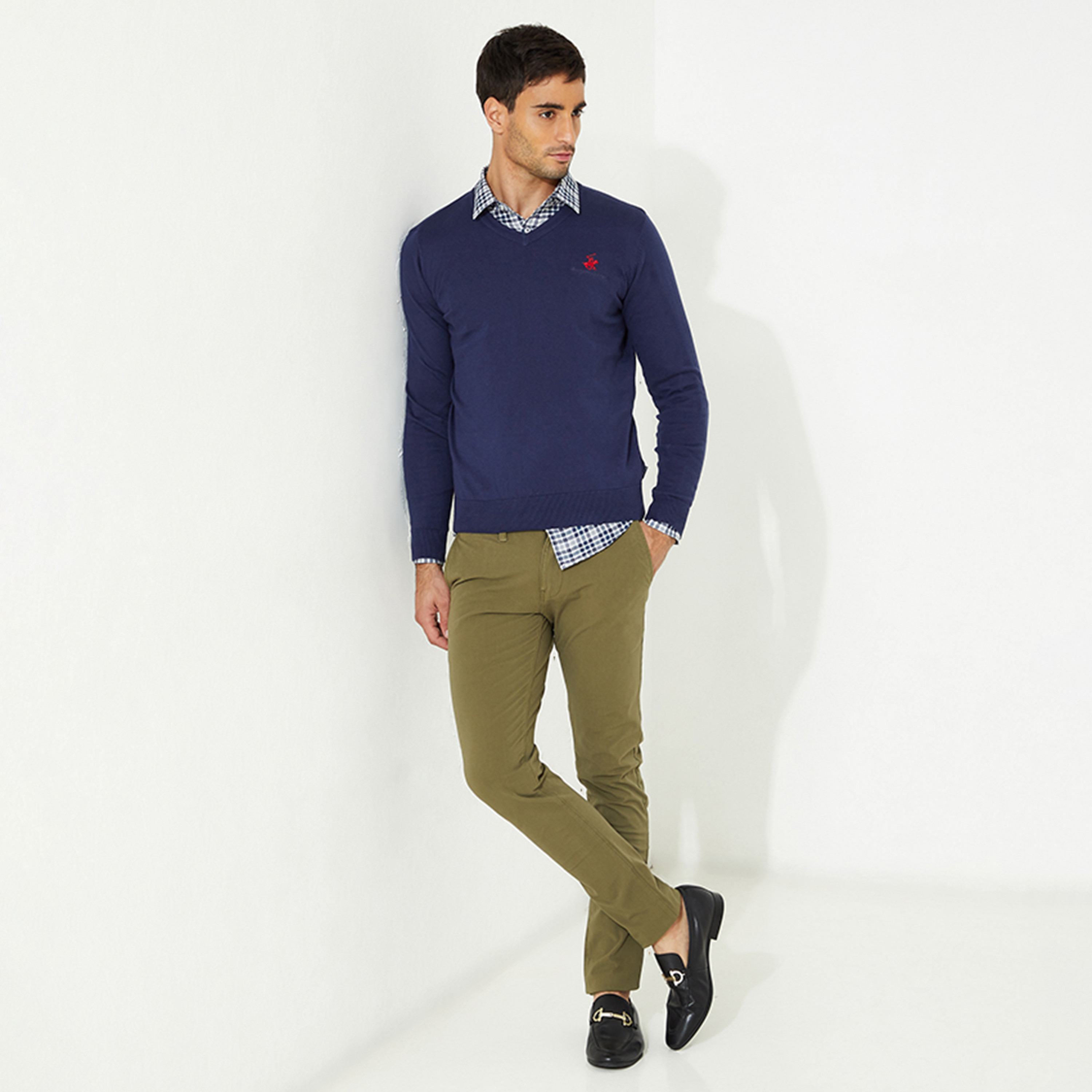 Beverly Hills Polo Club Embroidered Logo V-Neck Long Sleeves Pullover-men-clothing-sweatersandpullovers-image-2