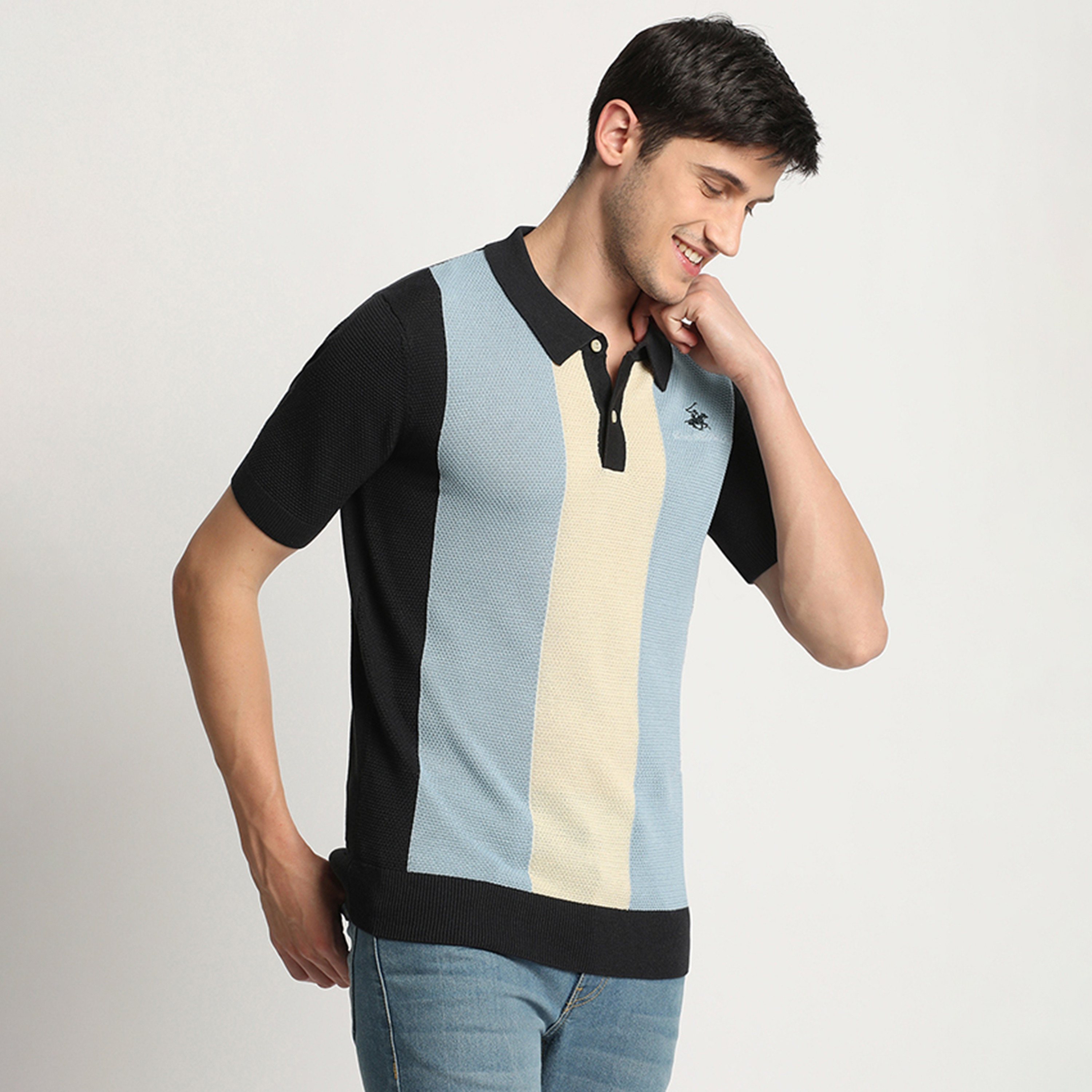 Beverly Hills Polo Club Color Block Short Sleeves Polo T-Shirt-men-clothing-tshirtsandpolos-polos-image-3