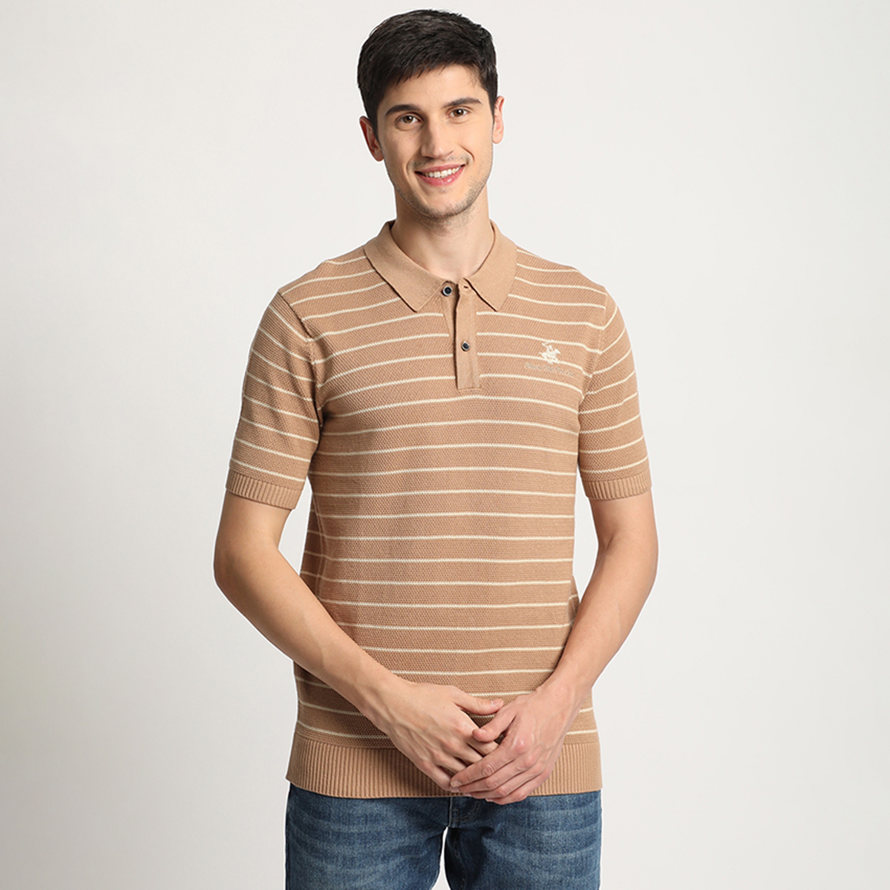 Beverly Hills Polo Club Stripes Short Sleeves Polo T-Shirt-men-clothing-tshirtsandpolos-polos-image-5