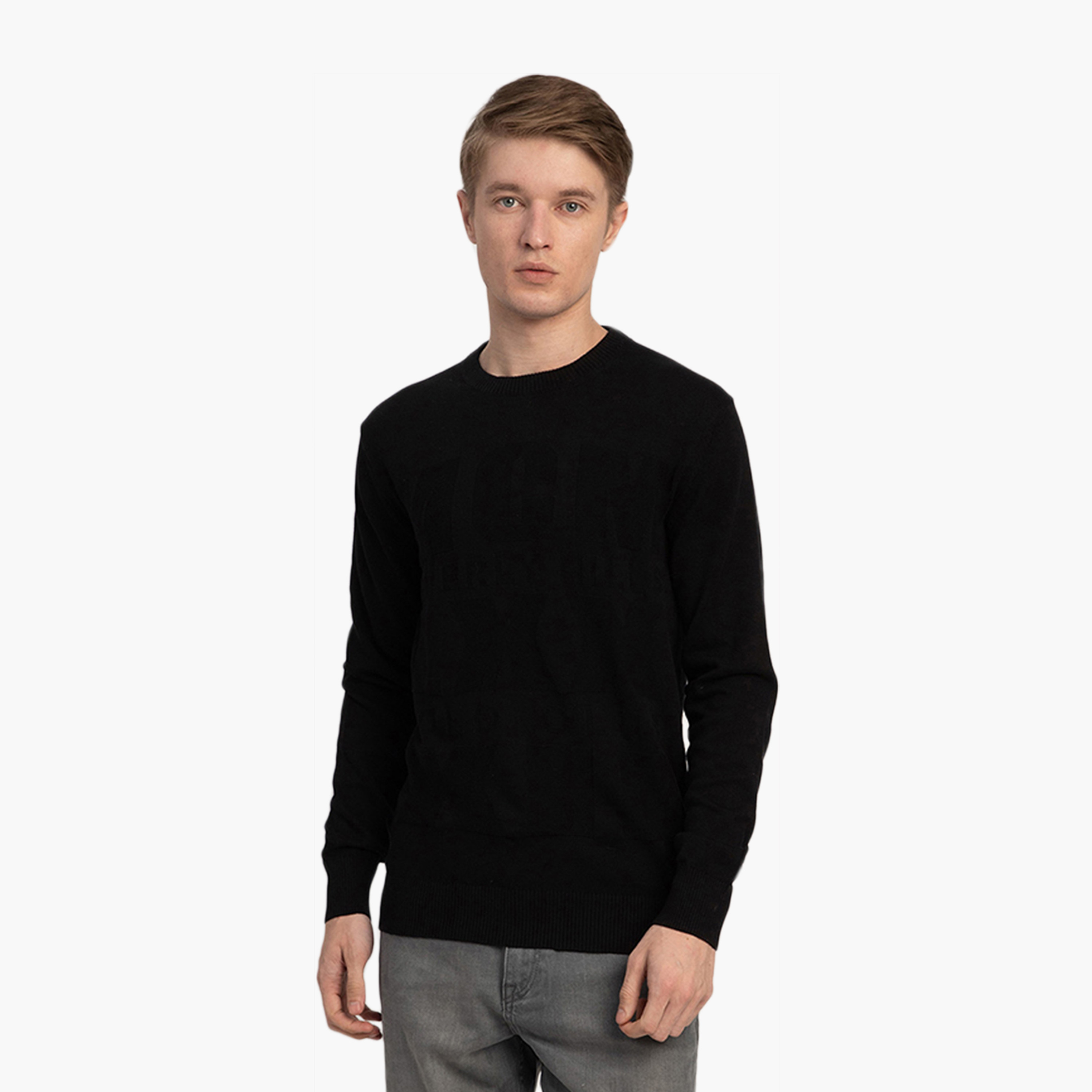 سويت شيرت رجالي سادة برقبة دائرية وأكمام طويلة بيفرلي هيلز بولو كلوب-men-winterwear-hoodiesandsweatshirts-image-1