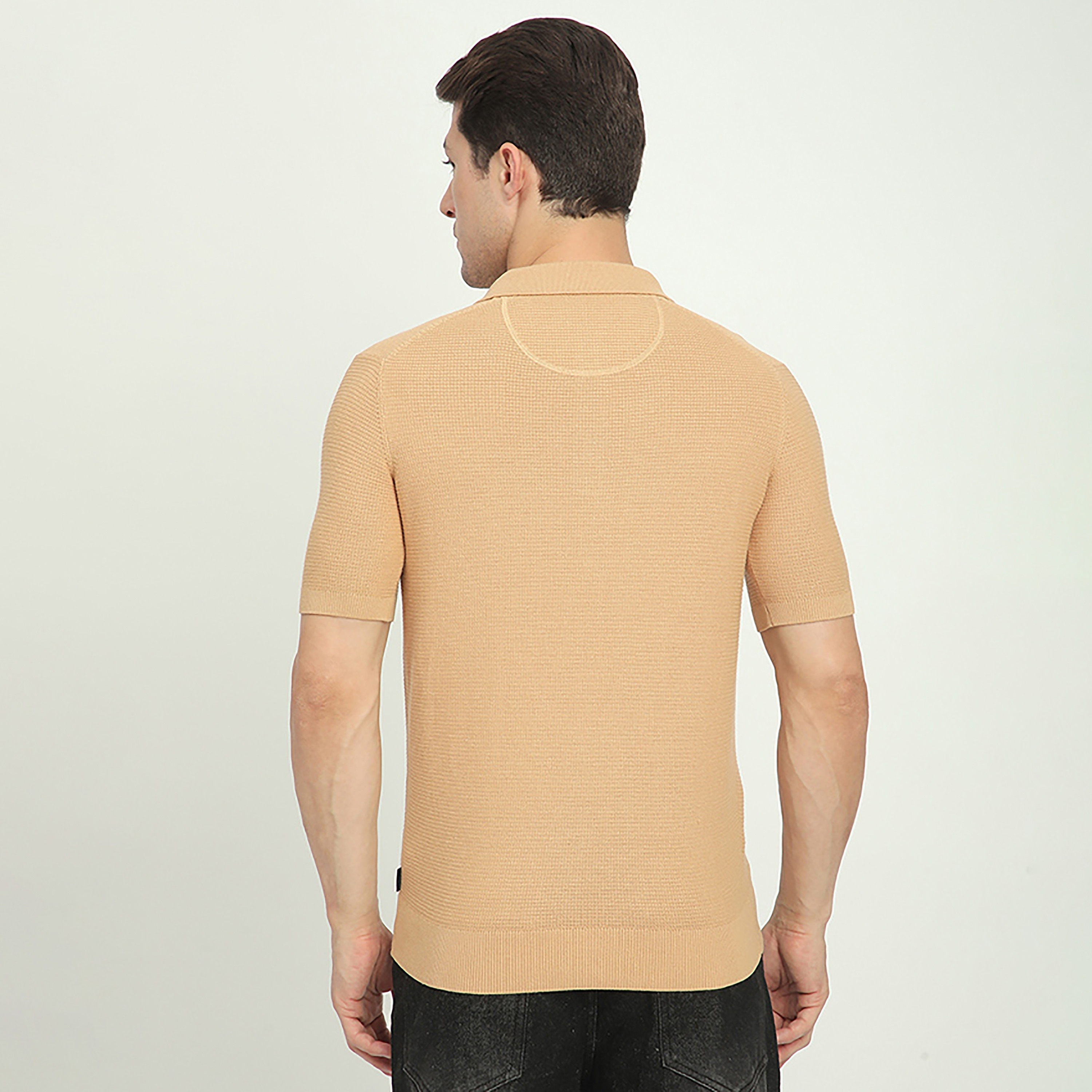 تي شيرت بولو رجالي بأكمام قصيرة وياقة منقوش من بيفرلي هيلز بولو كلوب-men-clothing-tshirtsandpolos-polos-image-8