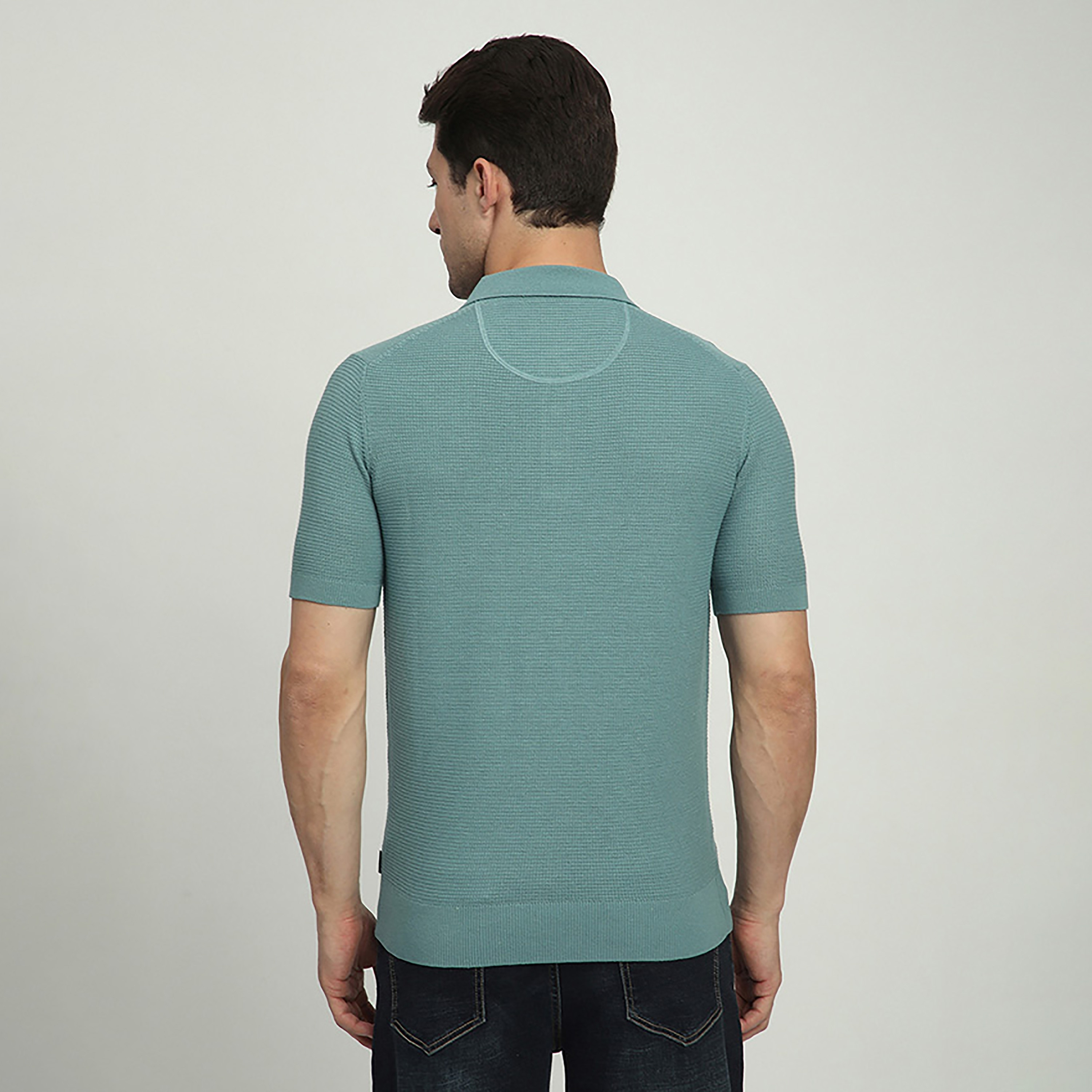 تي شيرت بولو رجالي بأكمام قصيرة وياقة منقوش من بيفرلي هيلز بولو كلوب-men-clothing-tshirtsandpolos-polos-image-4