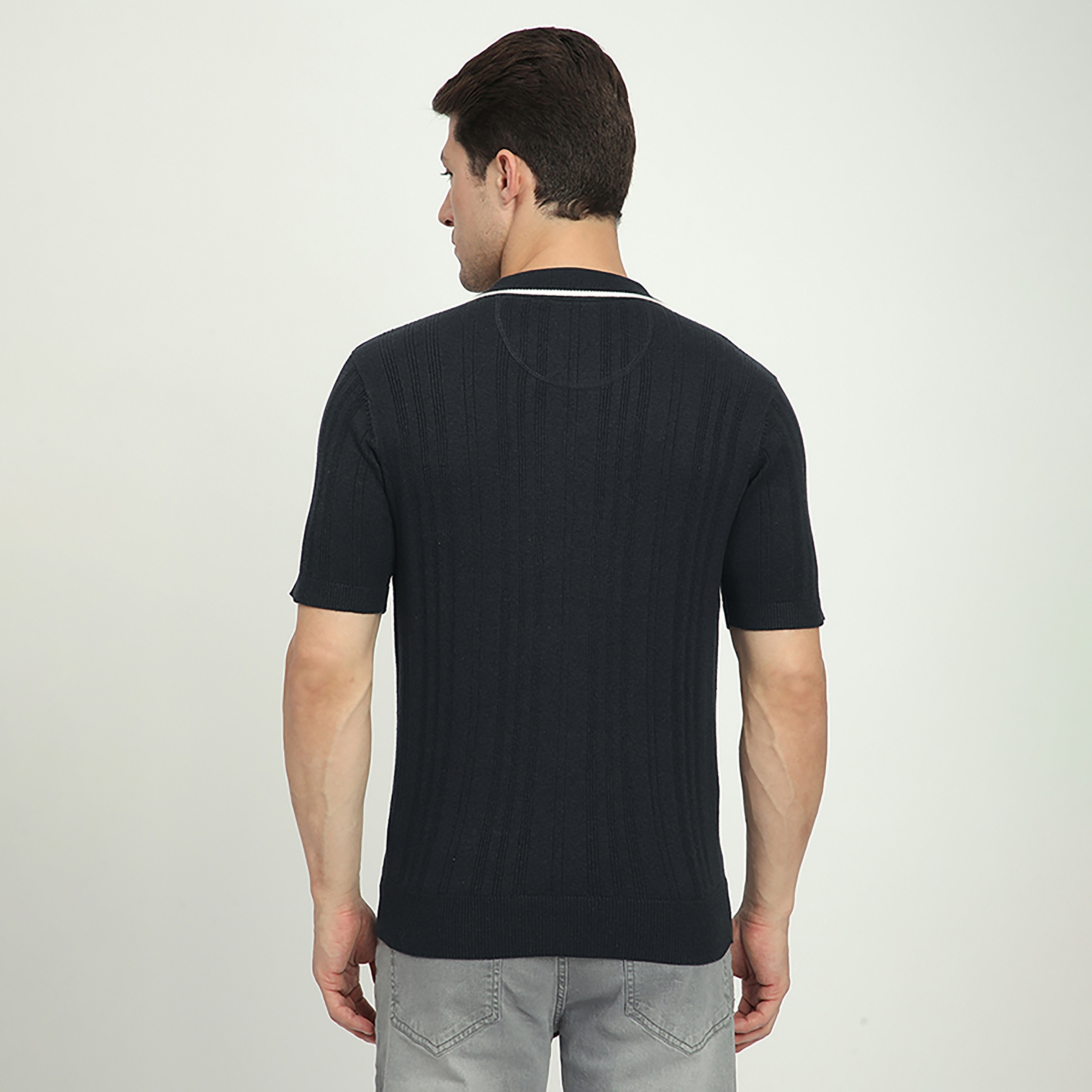 تي شيرت بولو رجالي بأكمام قصيرة وياقة مضلعة من بيفرلي هيلز بولو كلوب-men-clothing-tshirtsandpolos-polos-image-8